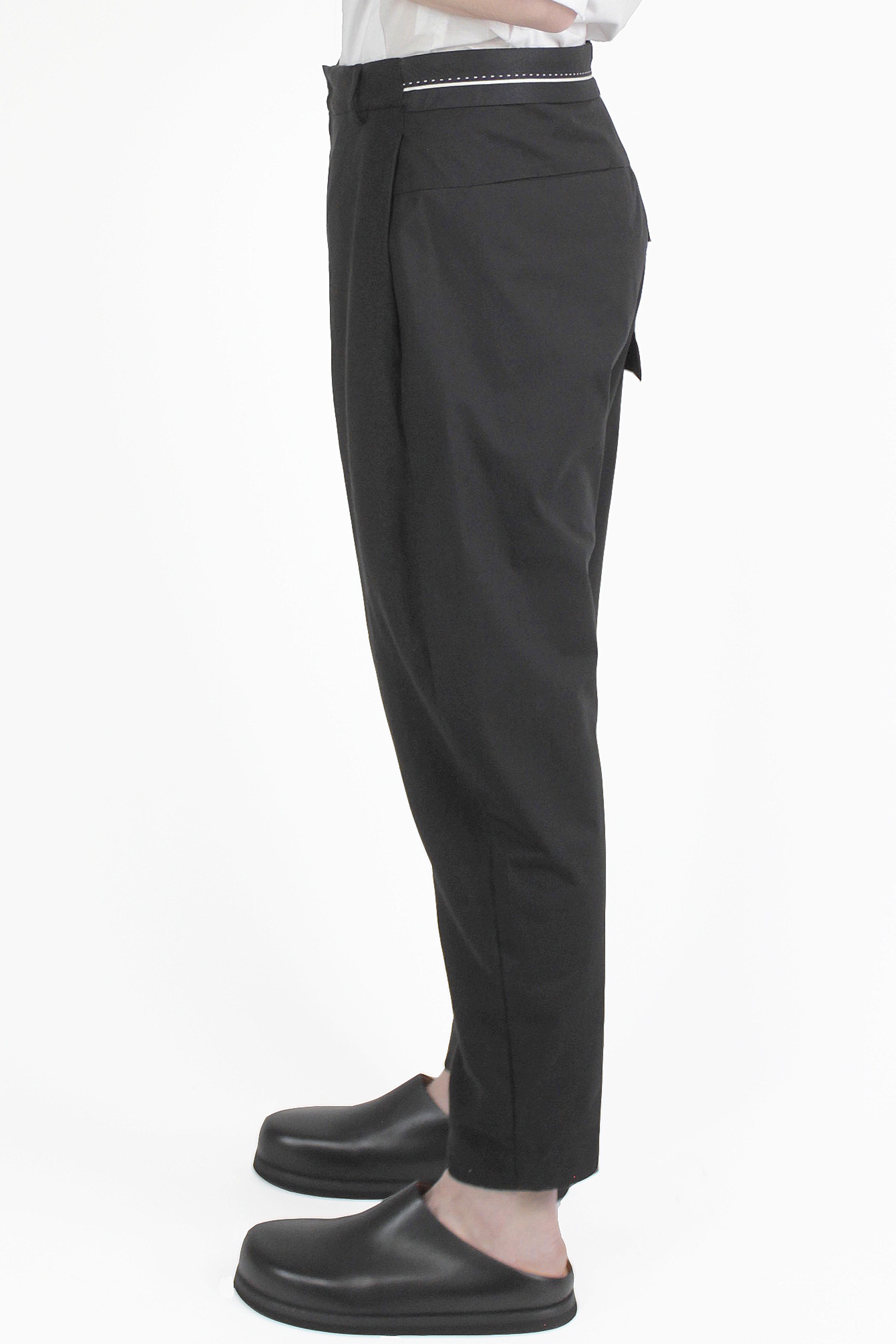 Giovanni Cavagna Pantalones Straight Patch Pants
