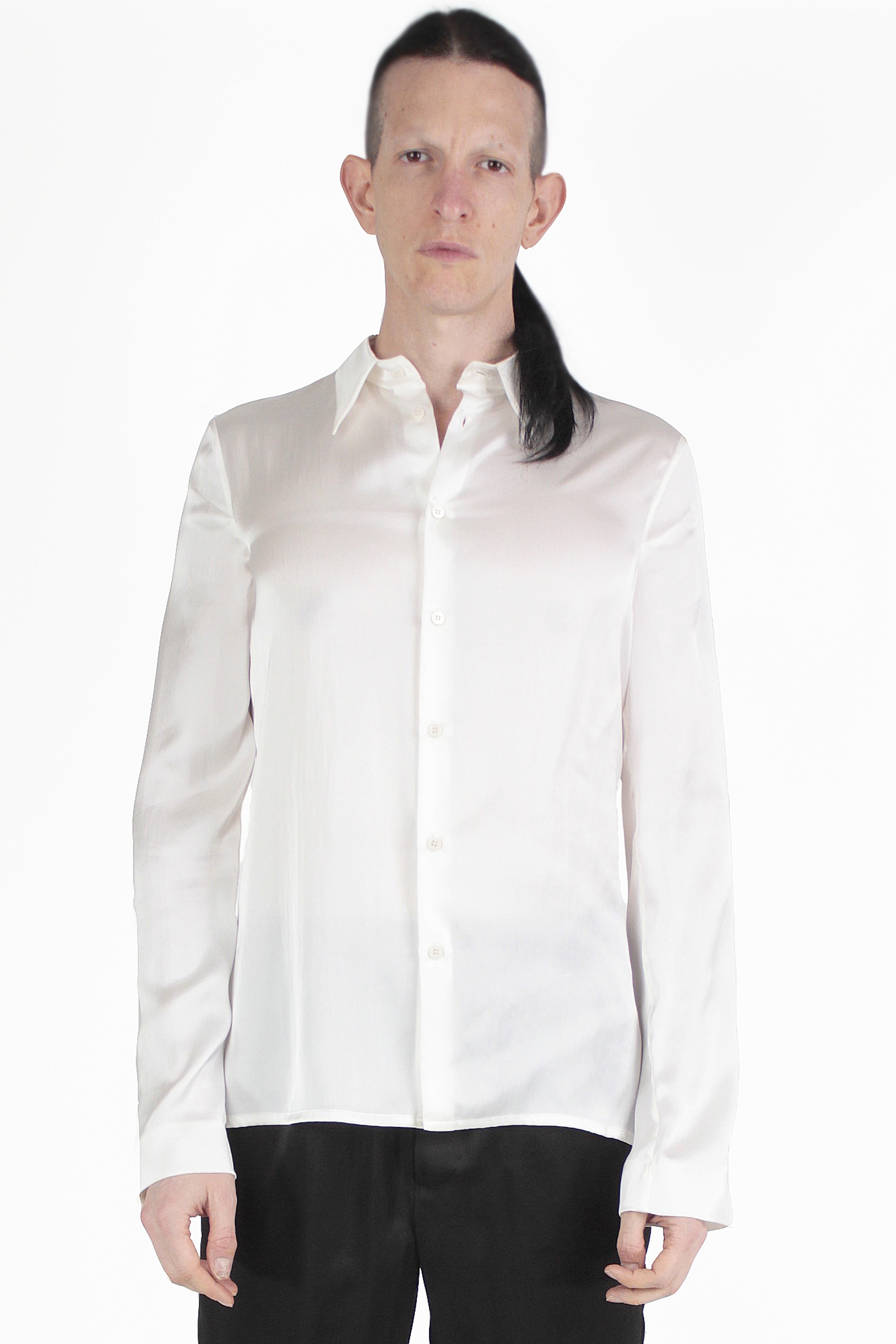 Sapio 셔츠 Regular Satin Shirt