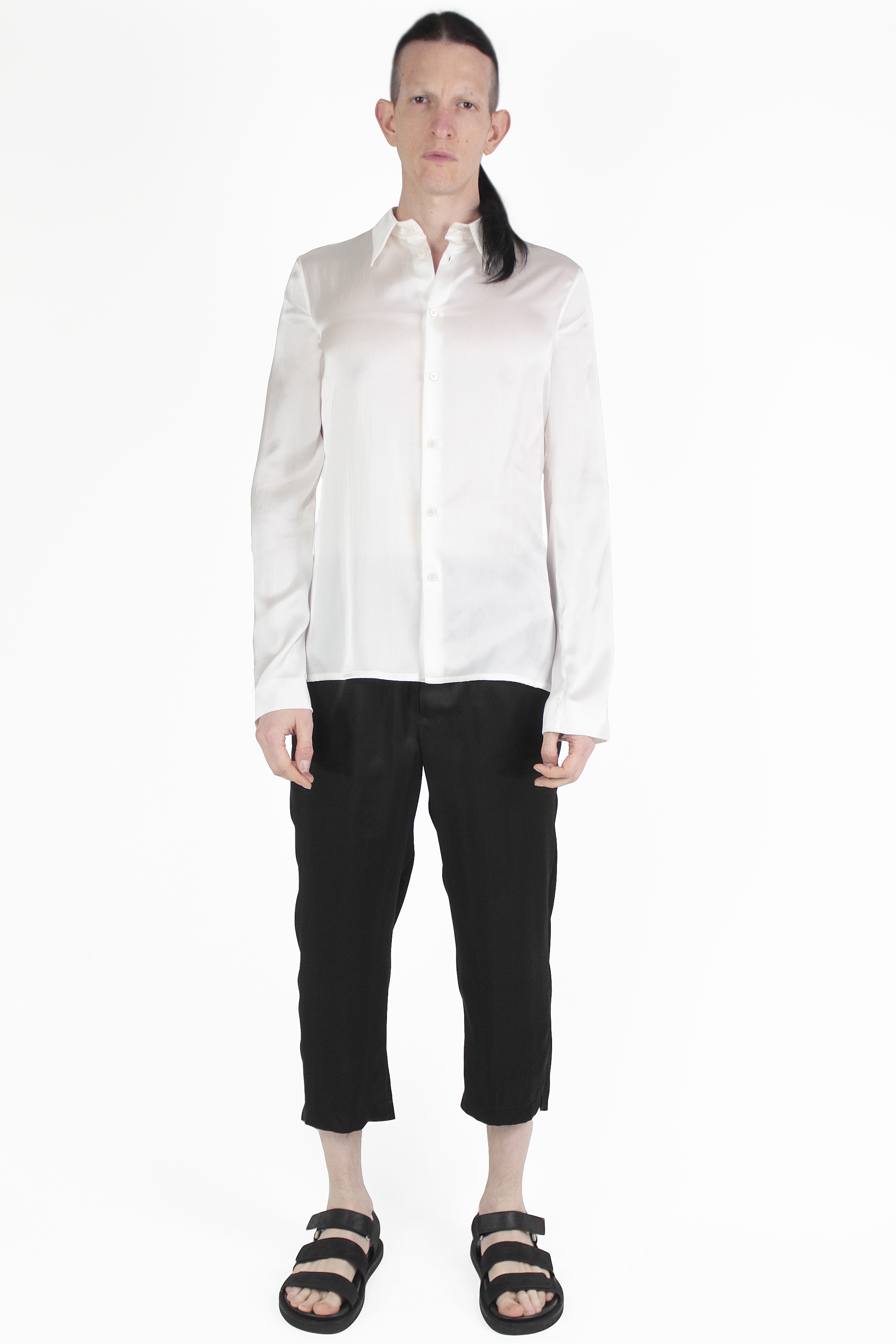Sapio 셔츠 Regular Satin Shirt