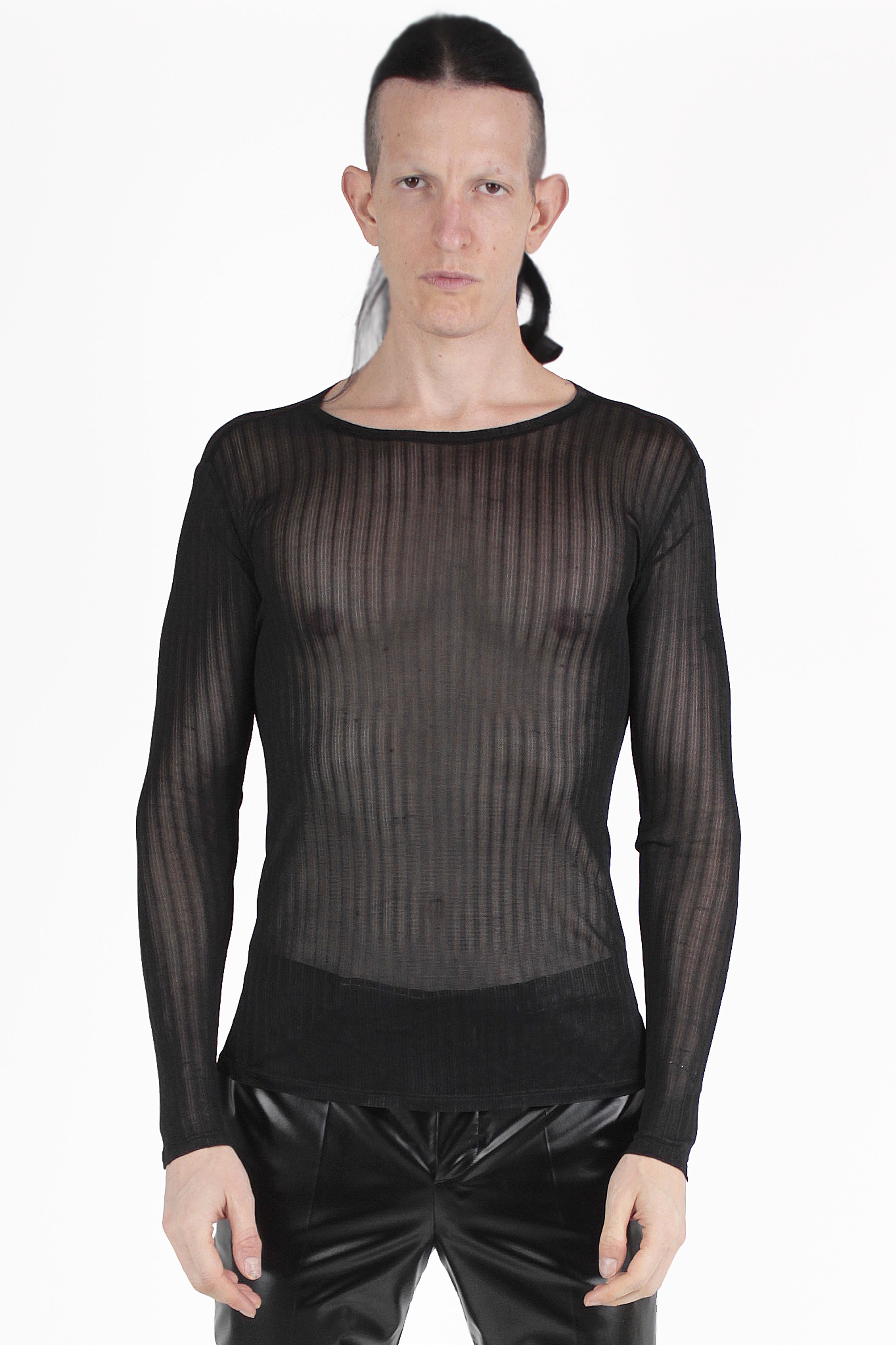 Sapio 니트웨어 Rib Jacquard Sweater