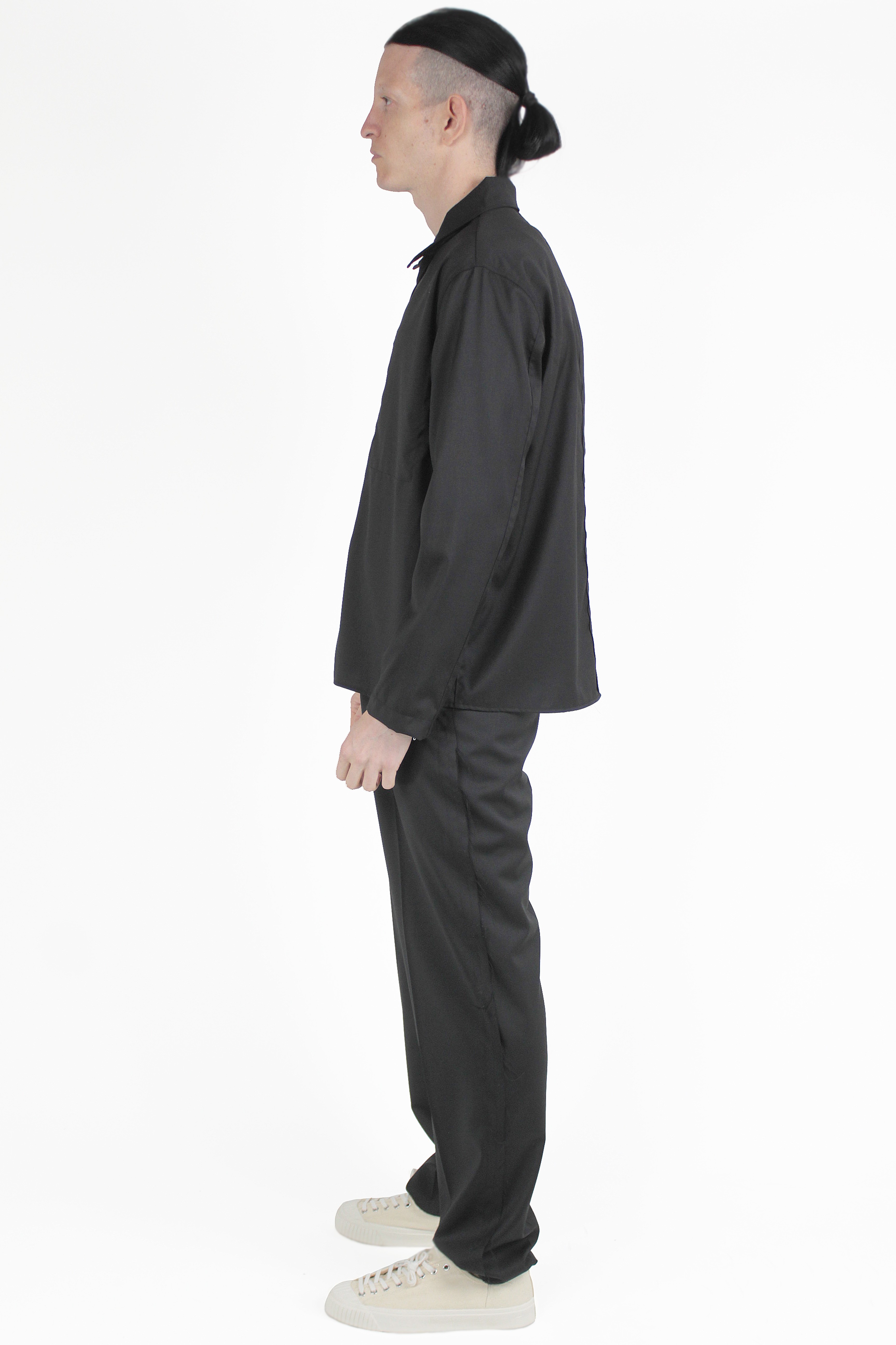 PAURA Chemises Shin Zip Overshirt