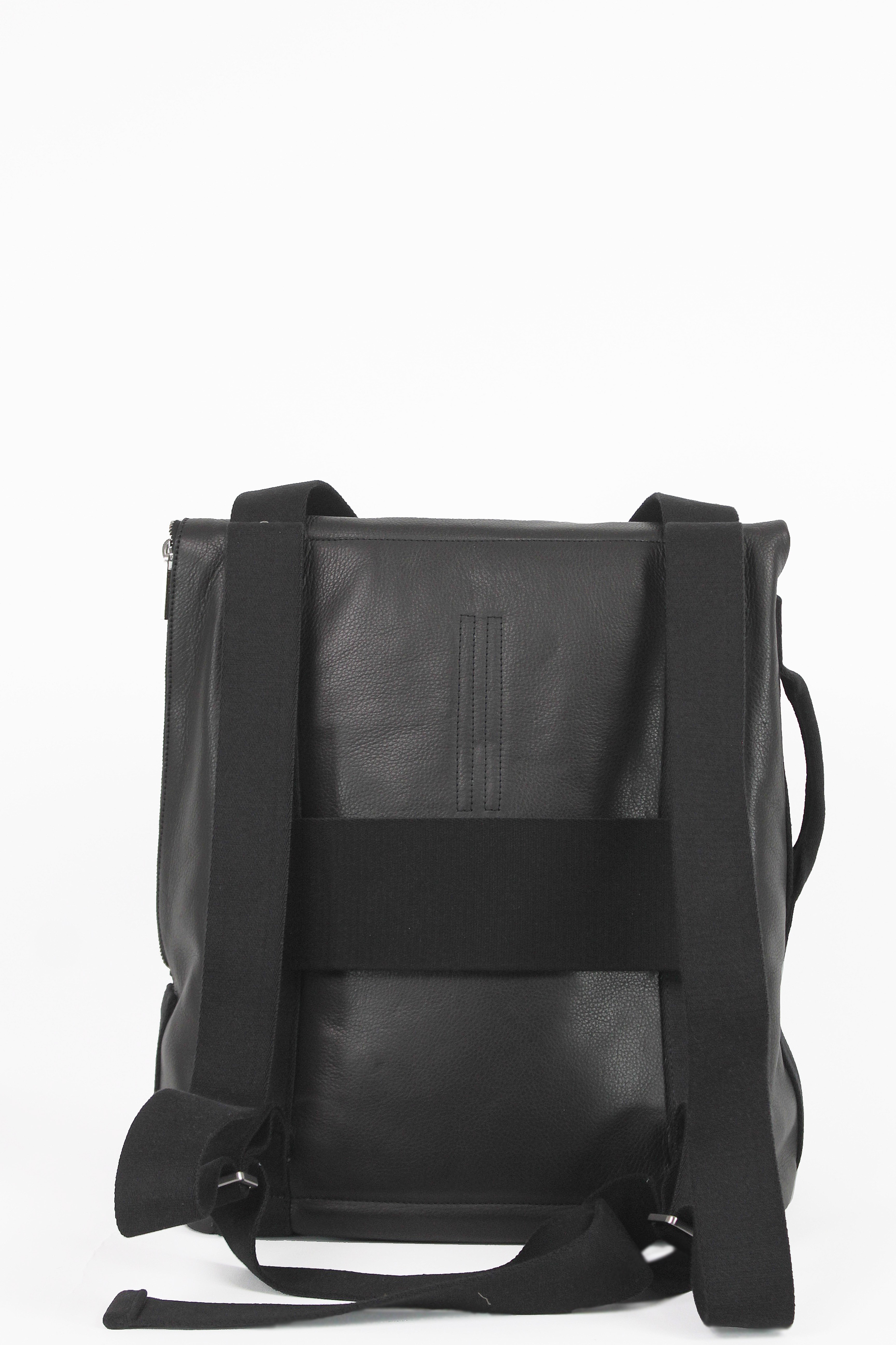 Rick Owens Backpacks Cargo Leather Backpack
