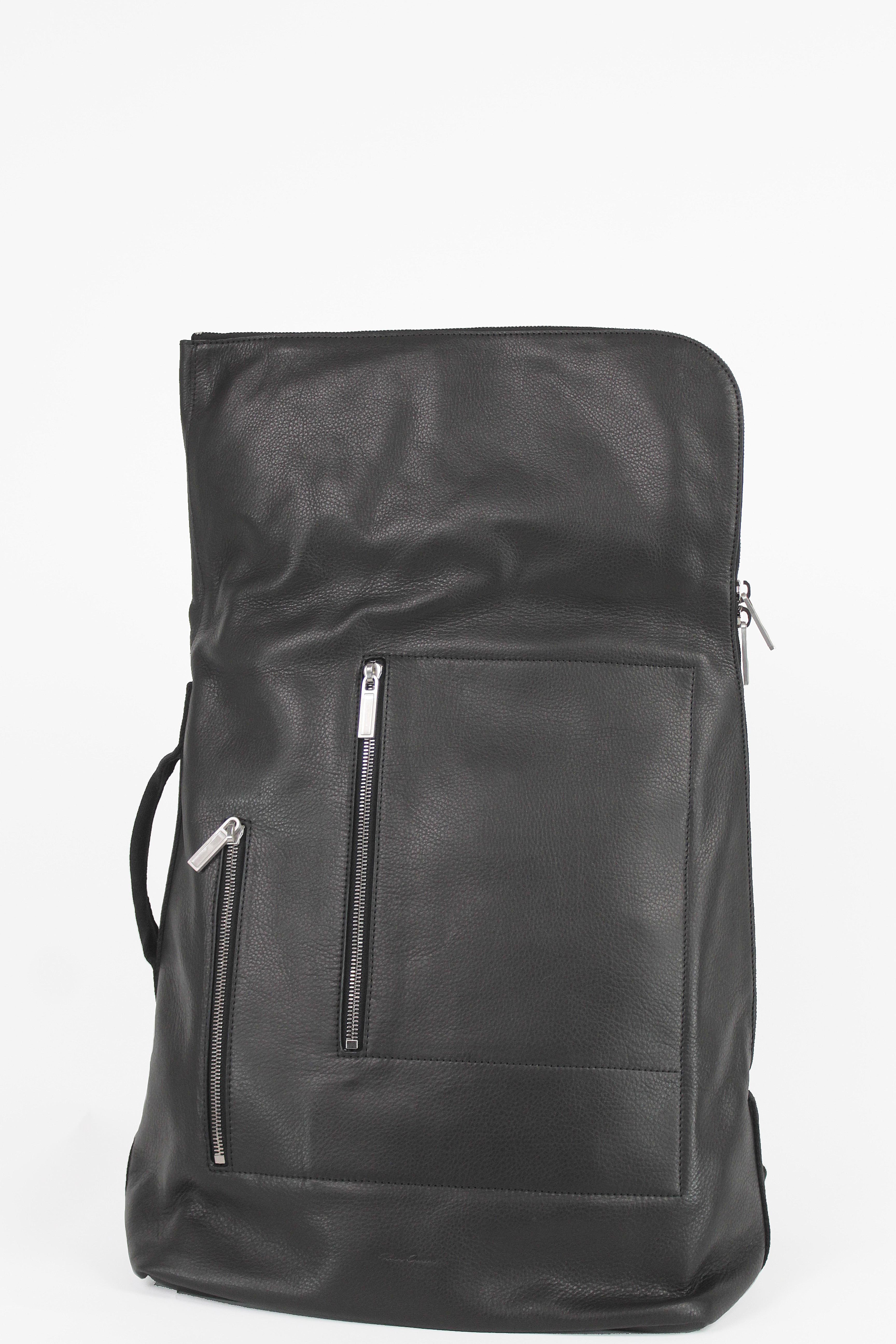 Rick Owens Backpacks Cargo Leather Backpack