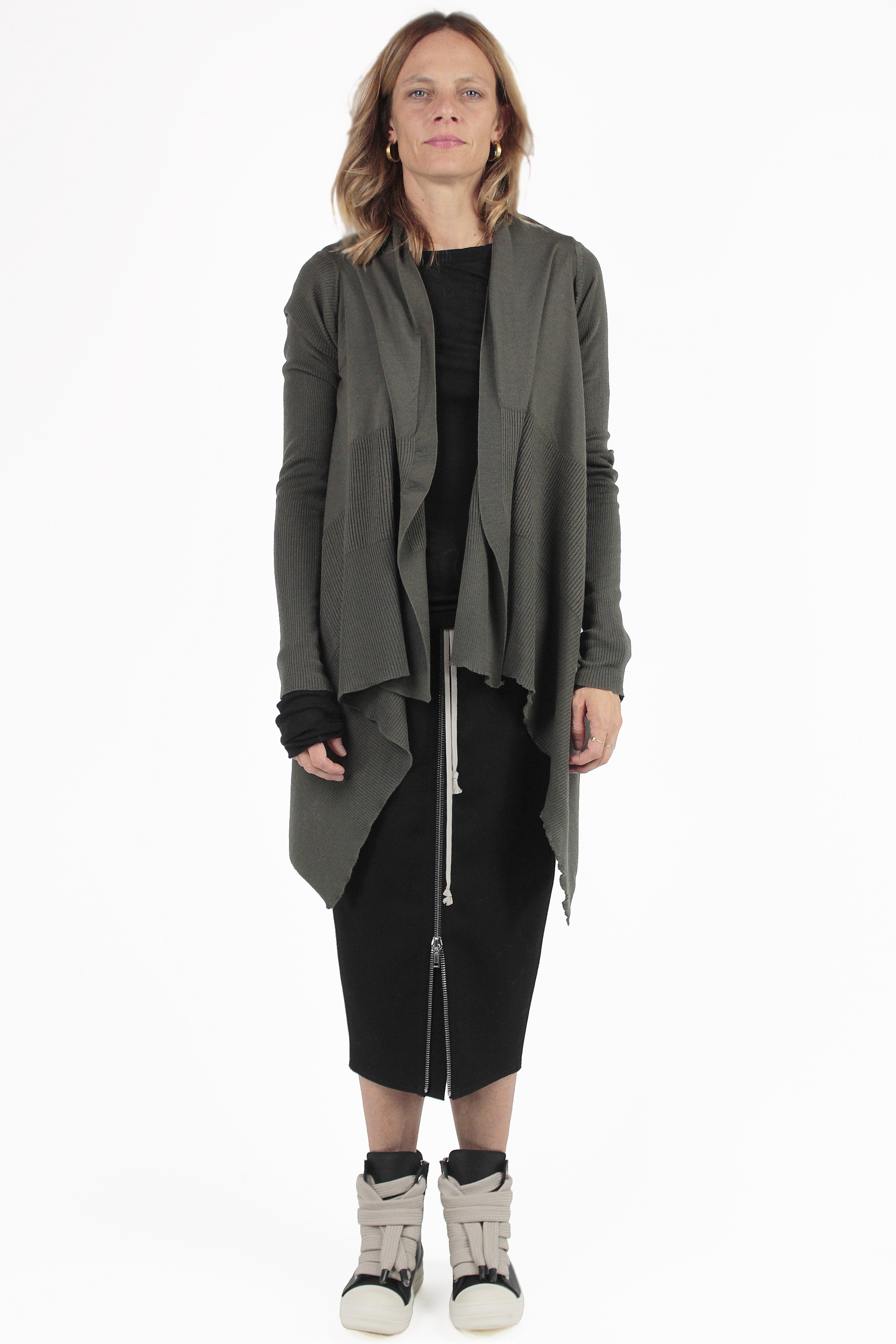 Rick Owens CARDIGANS Medium Wrap W Cardigan