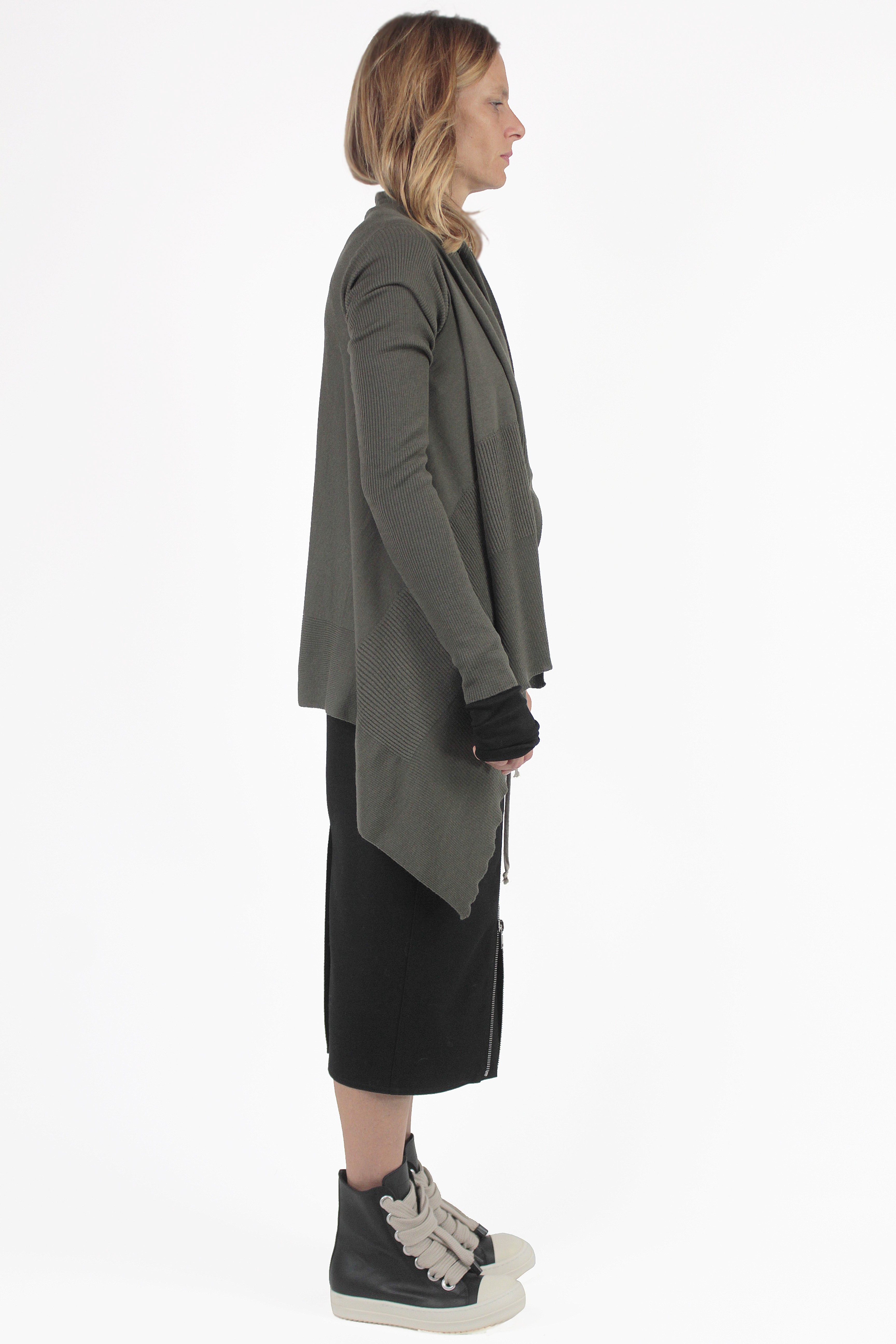 Rick Owens STRICKJACKEN Medium Wrap W Cardigan