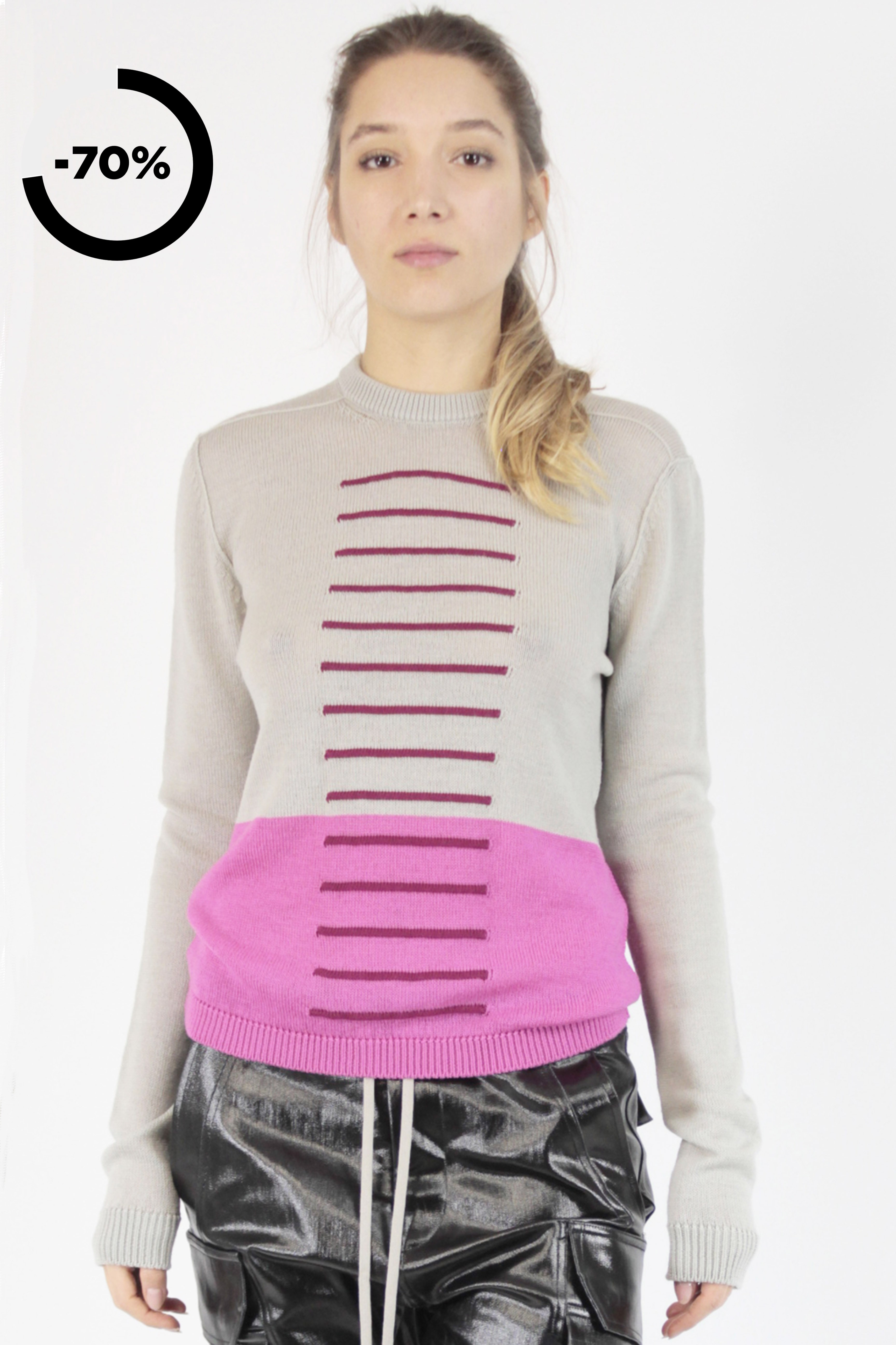 Rick Owens PULLOVER Biker Round Neck