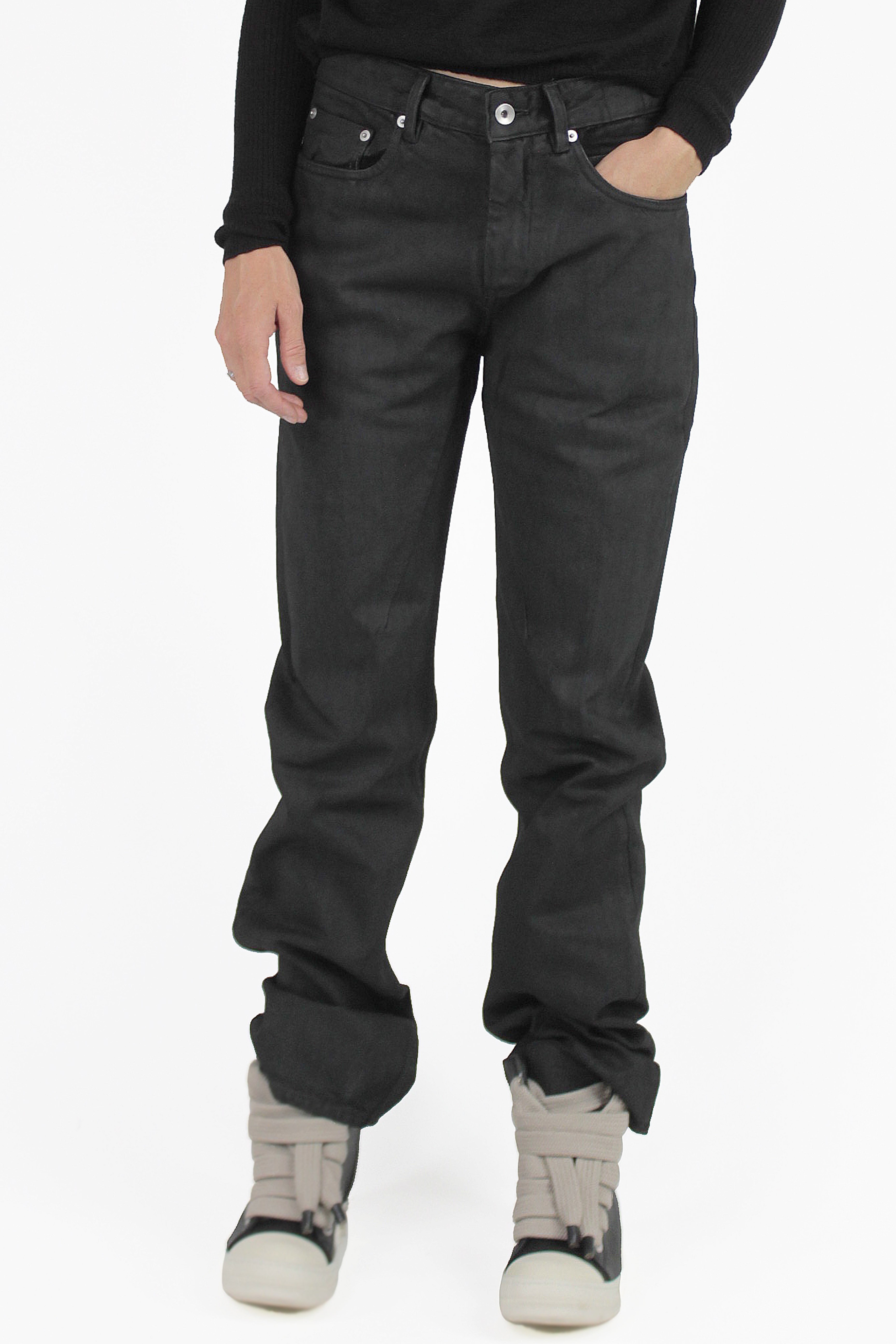Rick Owens PANTALONI Denim Fog Pants
