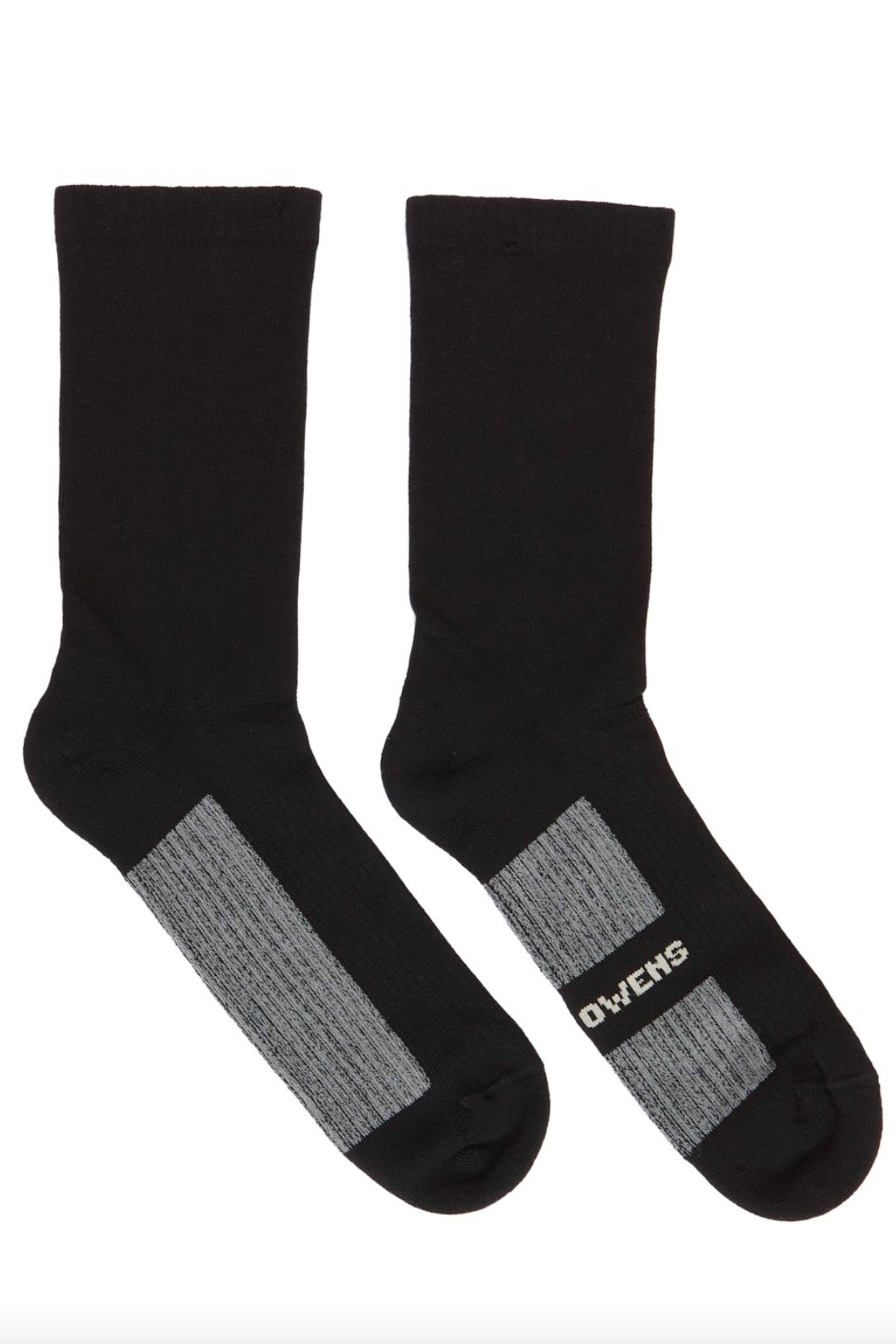 Rick Owens SOCKEN Glitter Knitted Socks