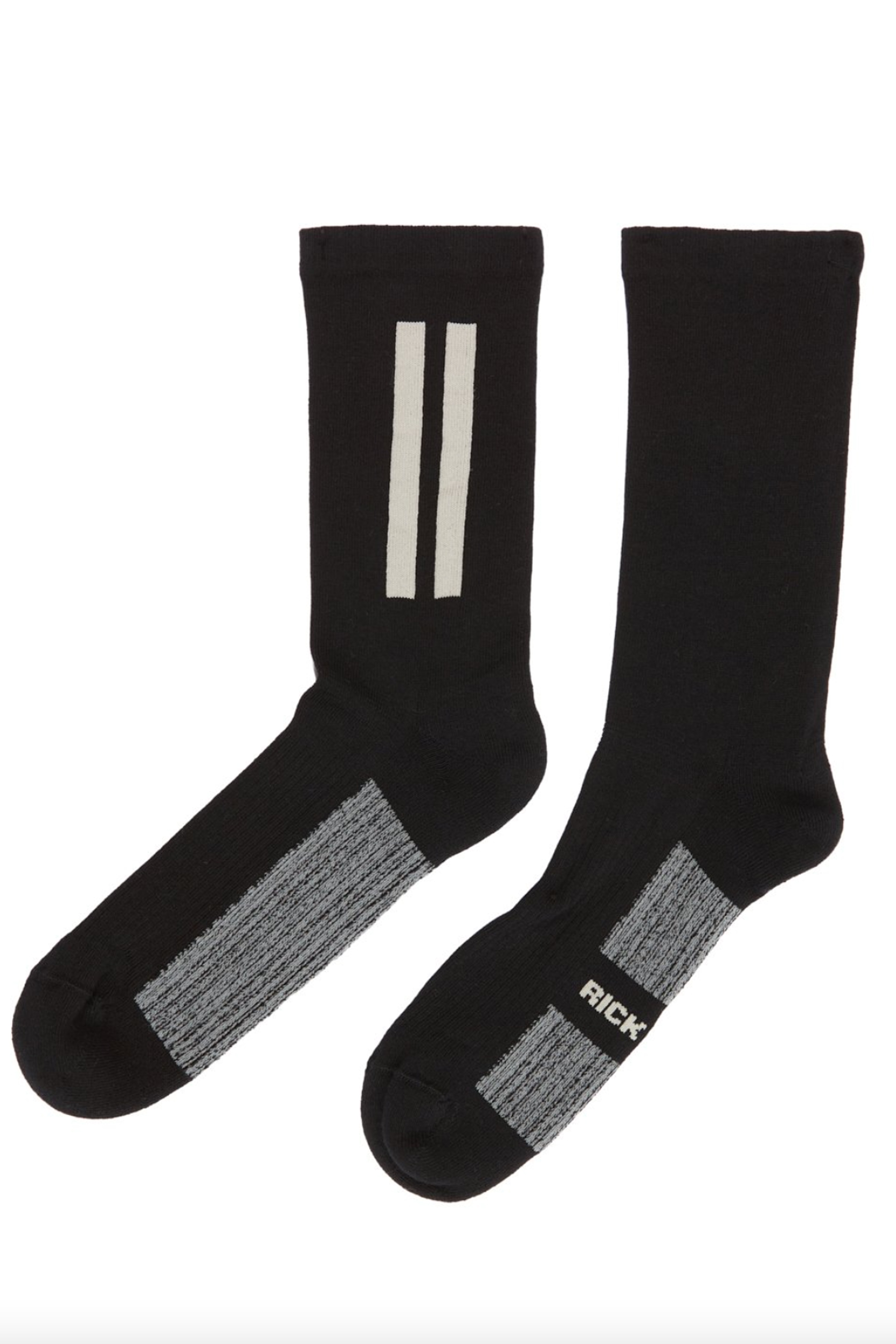 Rick Owens SOCKEN Glitter Knitted Socks