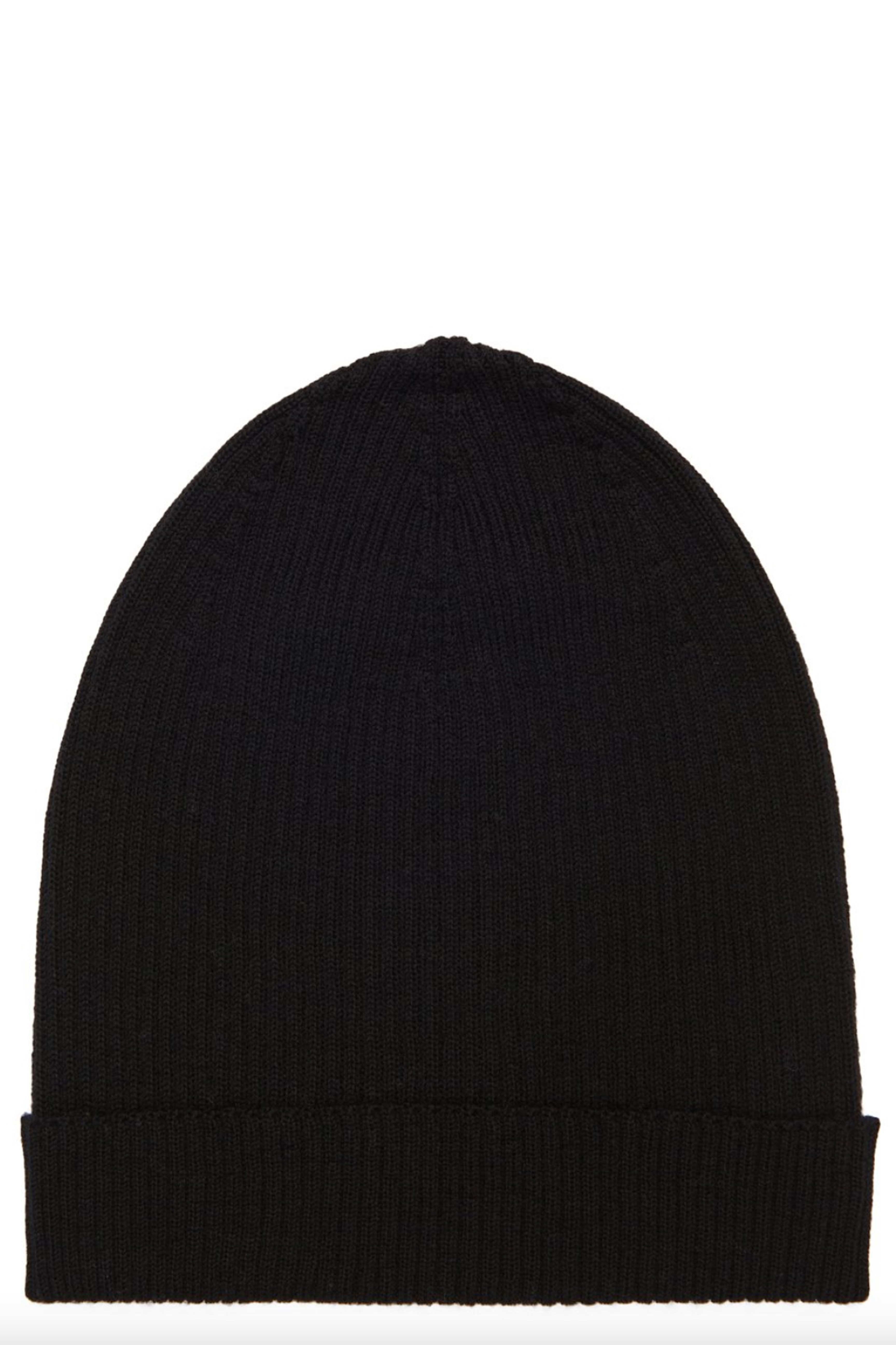 Rick Owens 남성용 모자 Ribbed Beanie Knitted