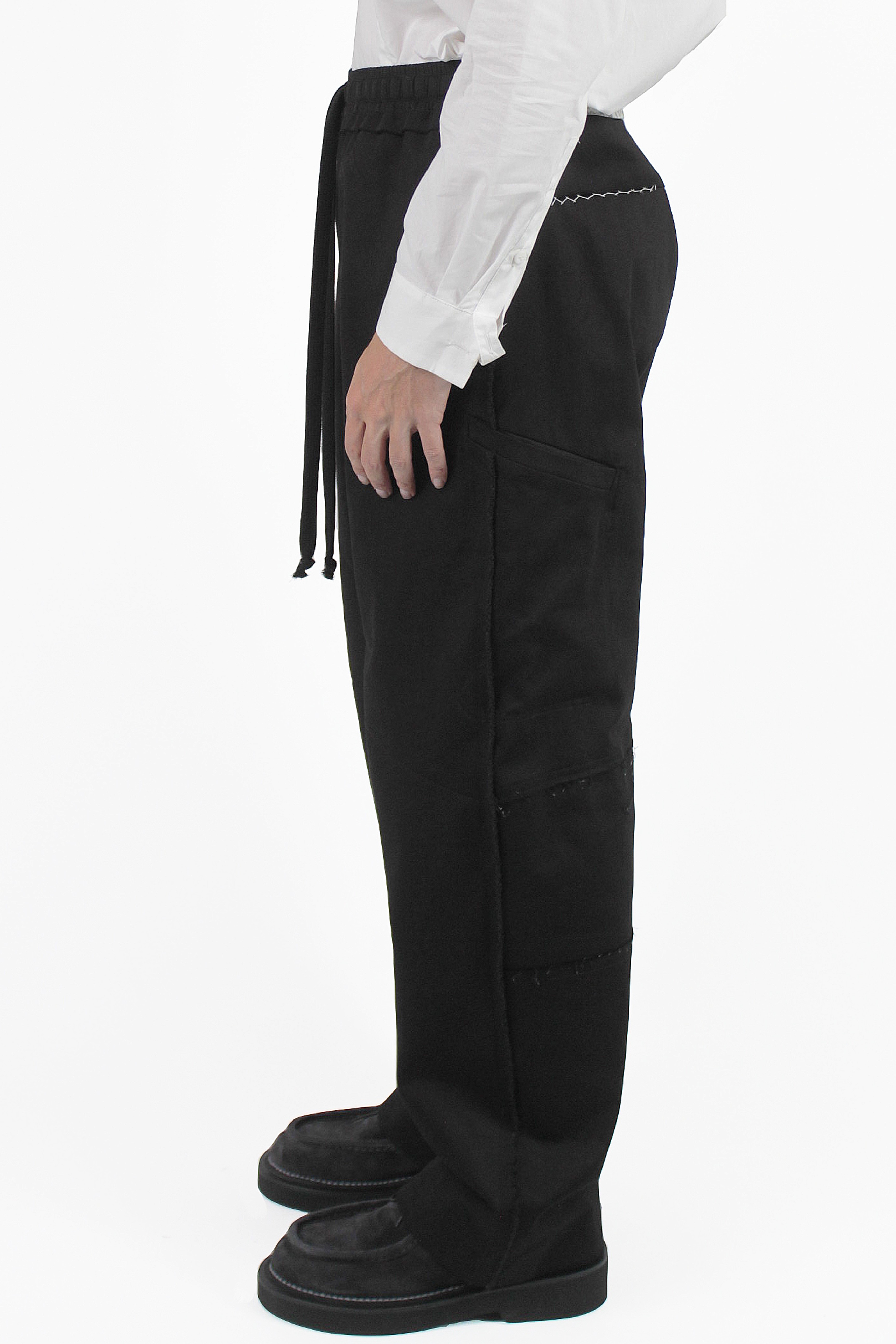 Giovanni Cavagna 바지 Structured Straight Pants 2