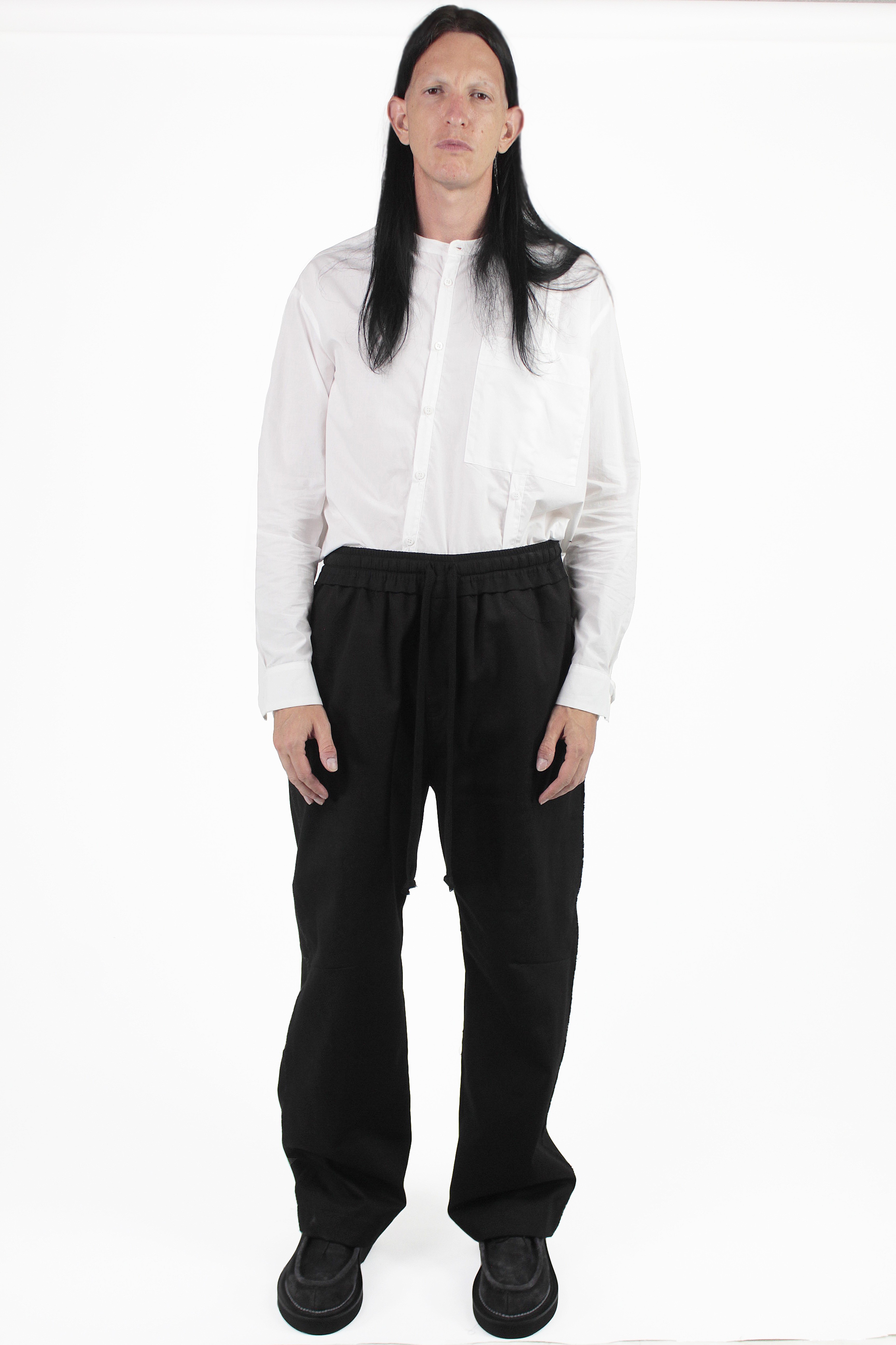 Giovanni Cavagna Hosen Structured Straight Pants