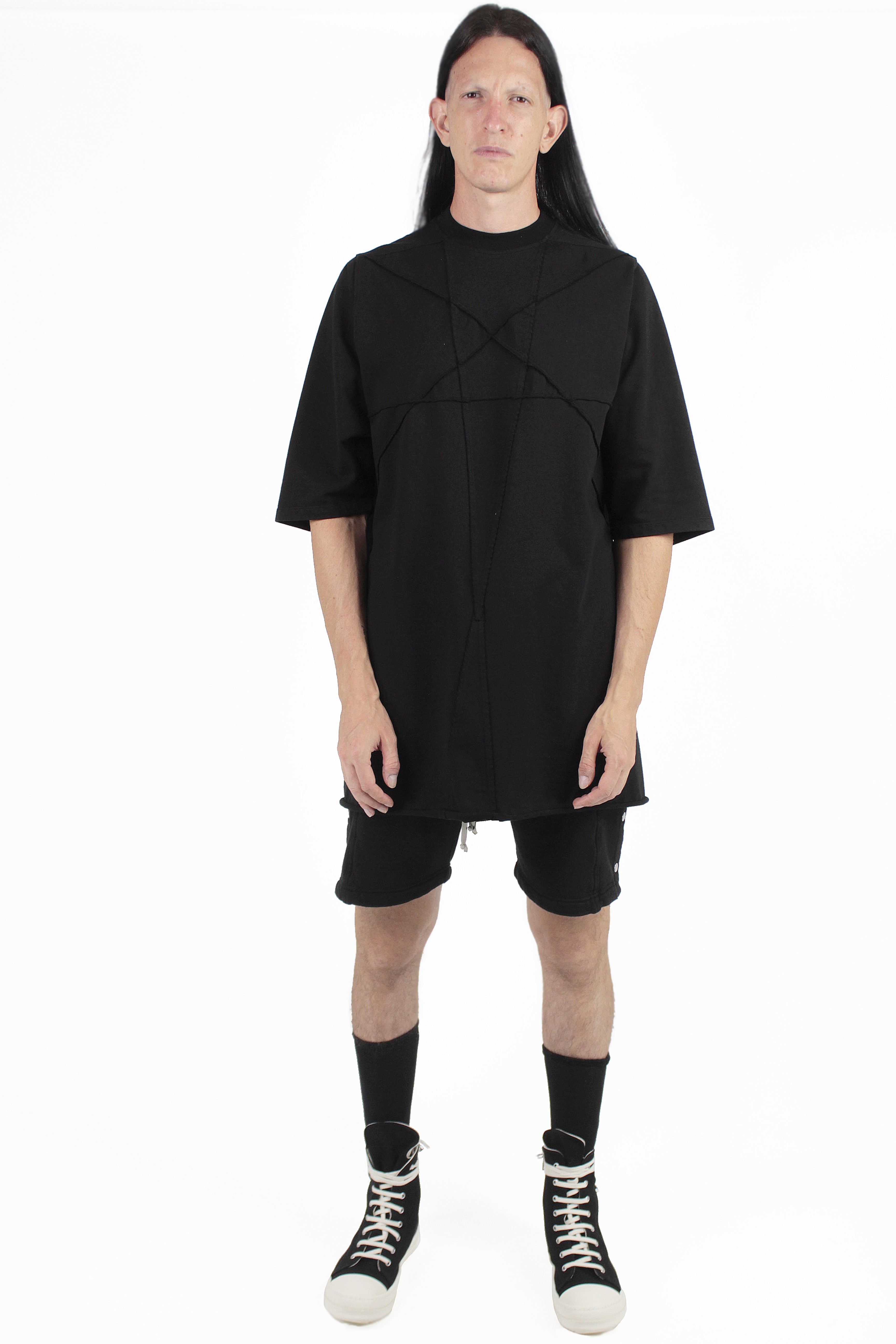 Rick Owens 티셔츠 Jumbo Stitched Top