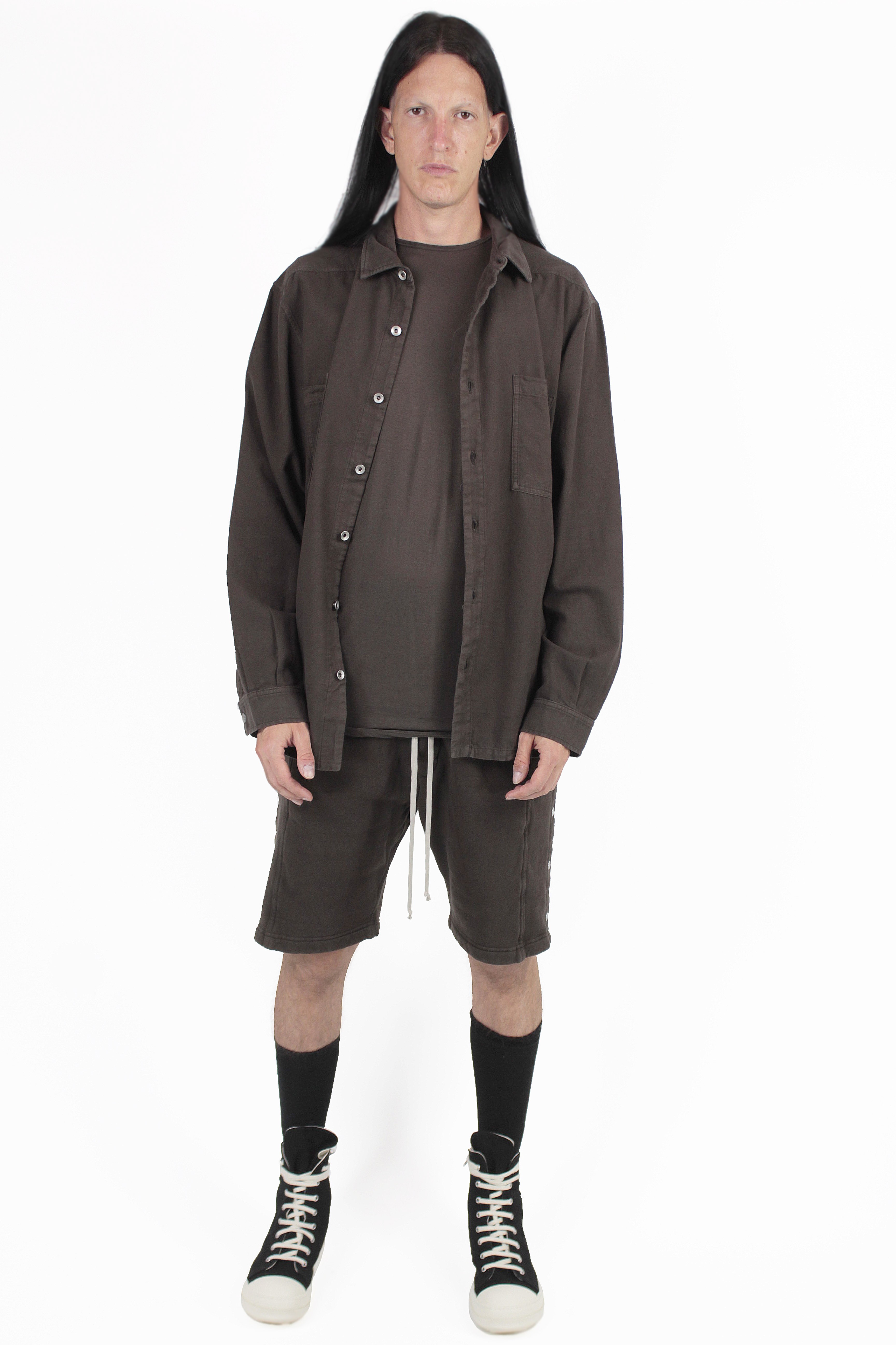 Rick Owens Camicie Jumbo Outershirt