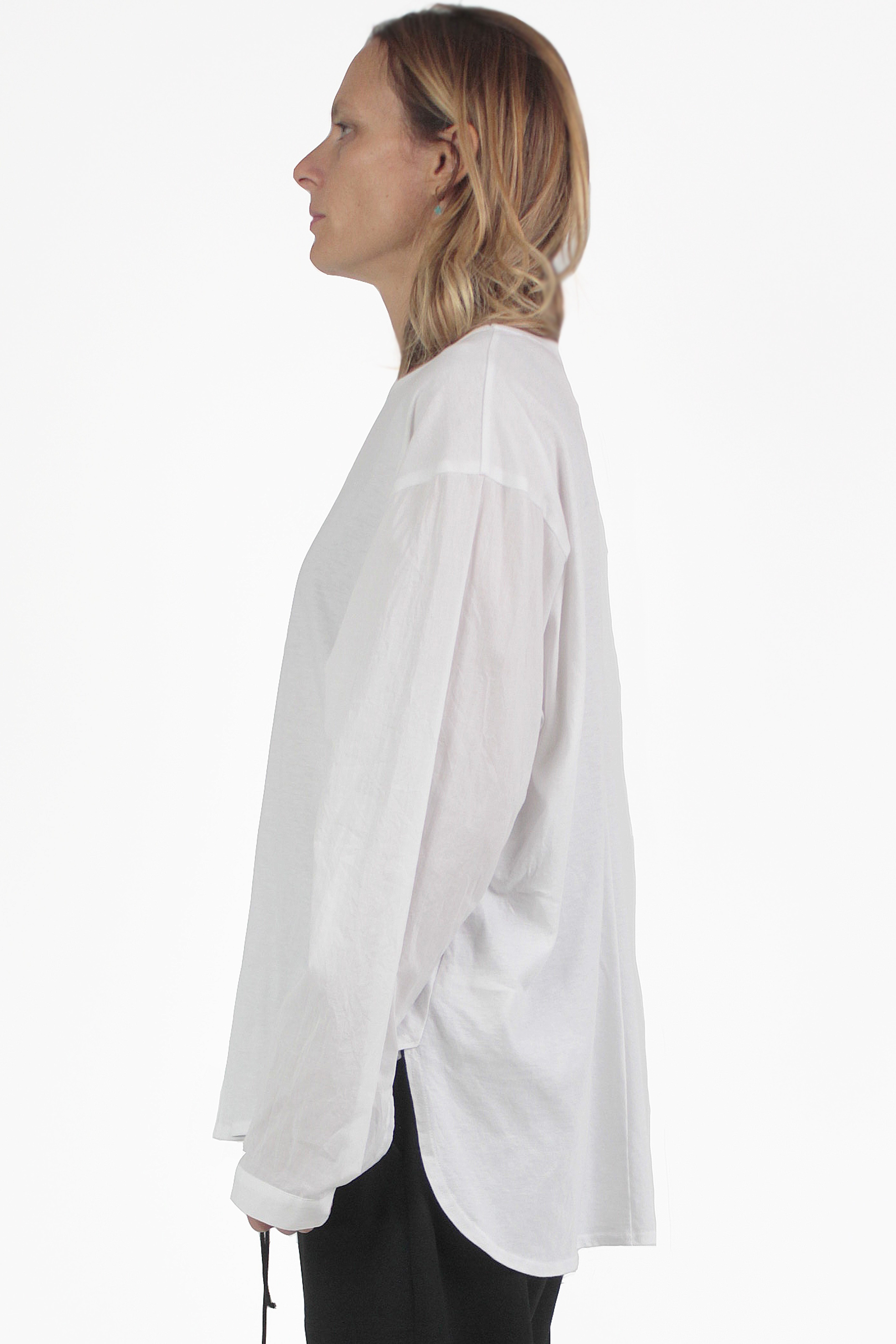 Yohji Yamamoto 셔츠 U-Cut Combination Blouse