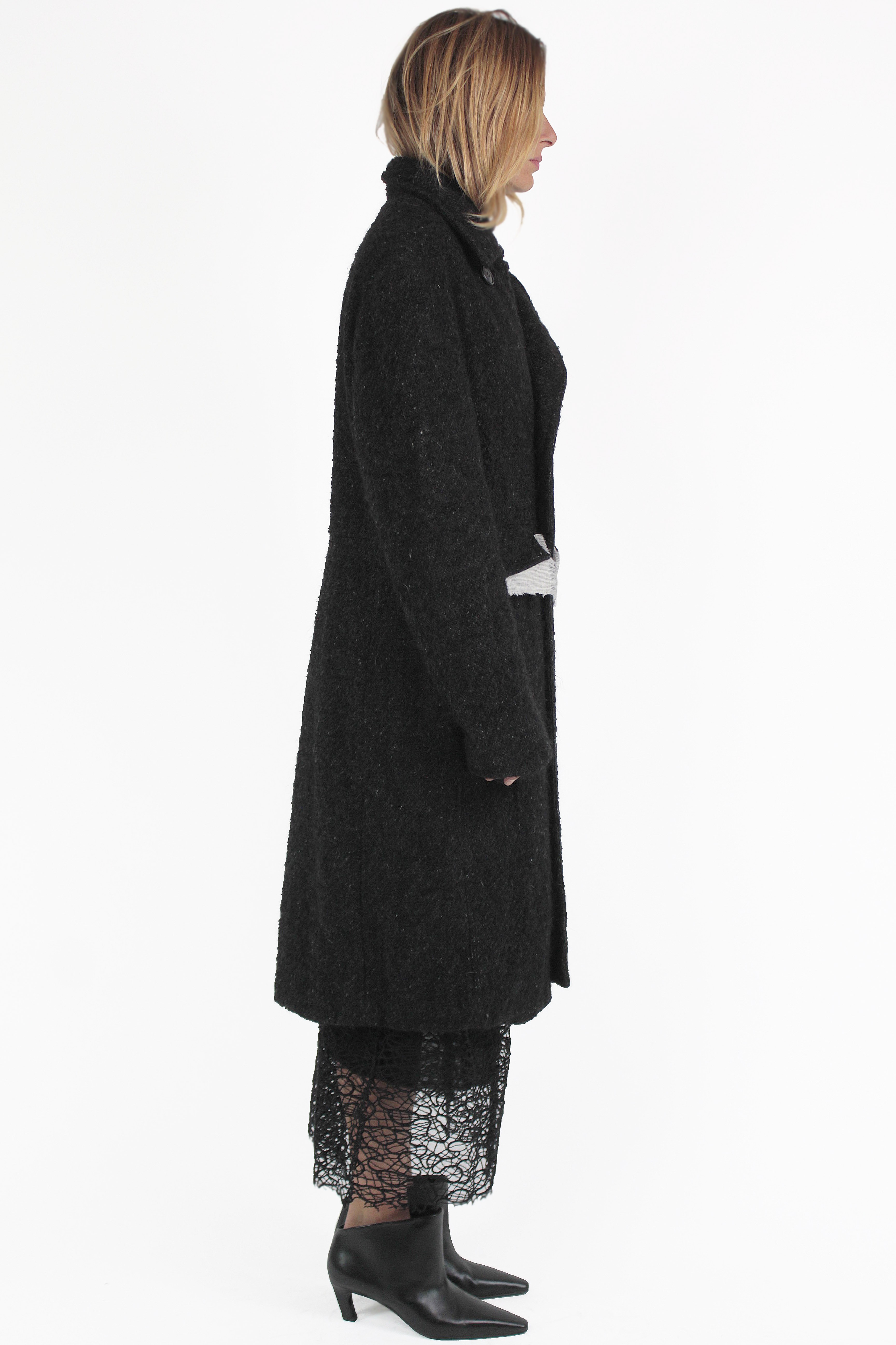 UN-NAMABLE CAPPOTTI Given Pocket Overcoat