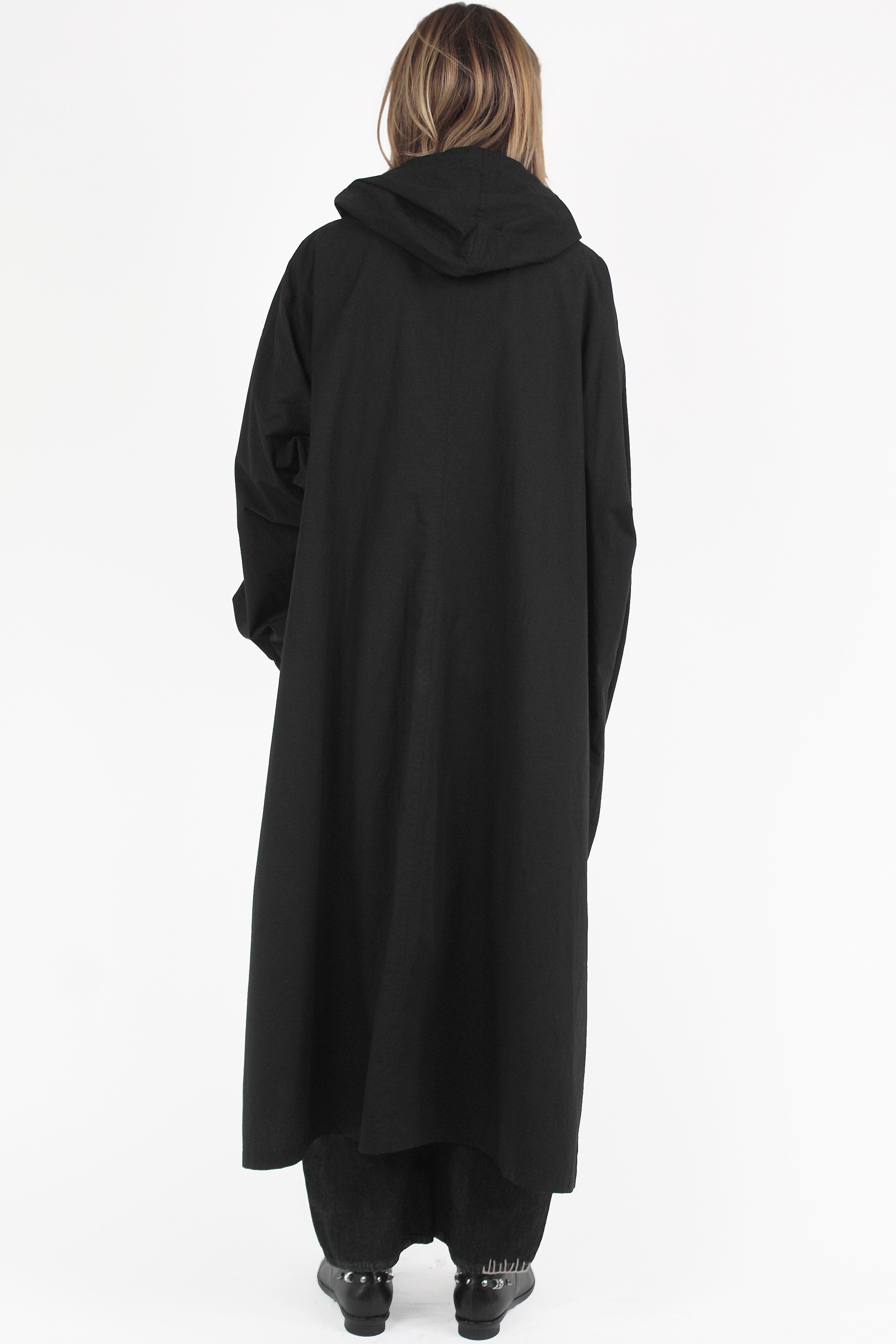 Yohji Yamamoto MANTEAUX Hoodie Long Coat