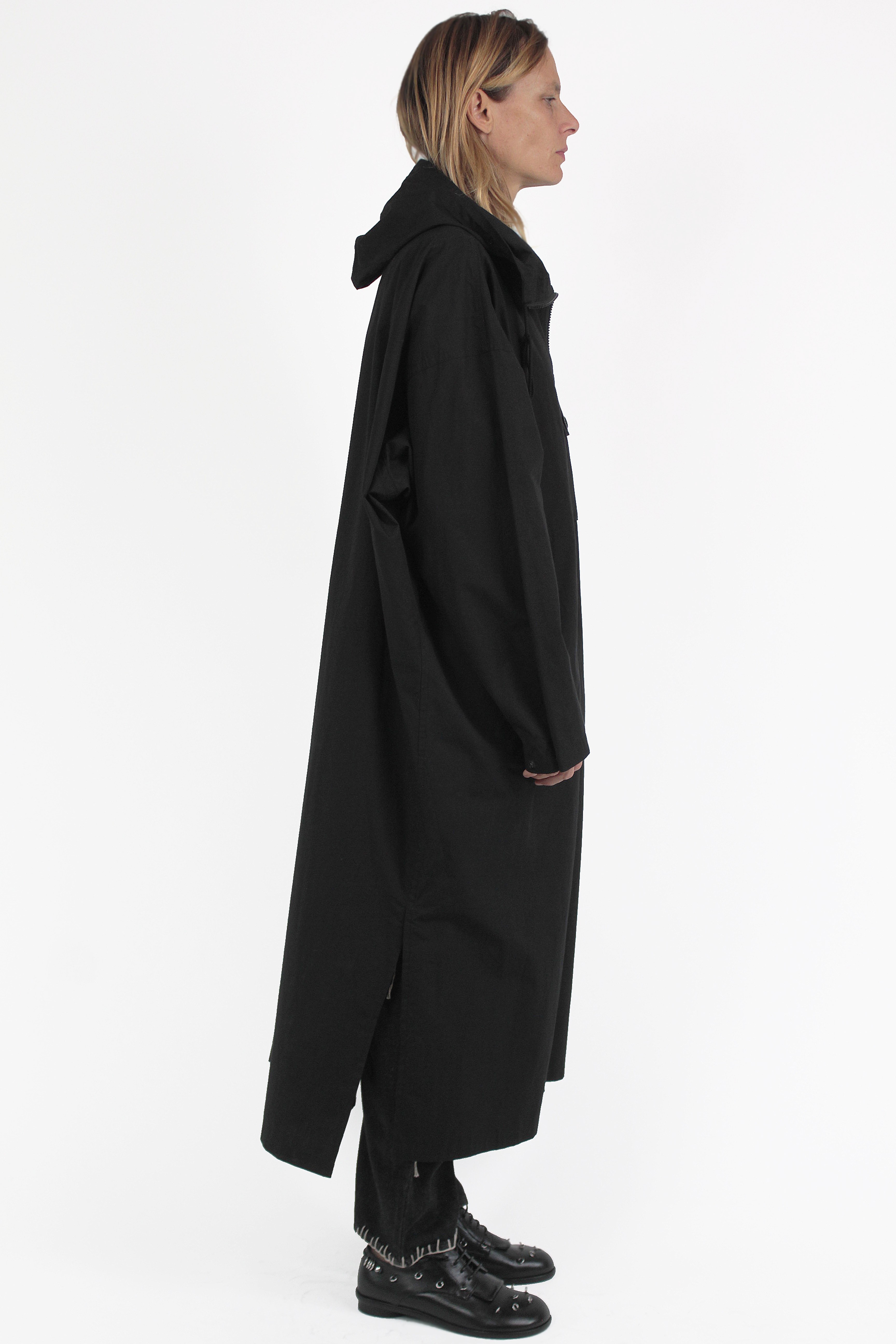 Yohji Yamamoto MANTEAUX Hoodie Long Coat