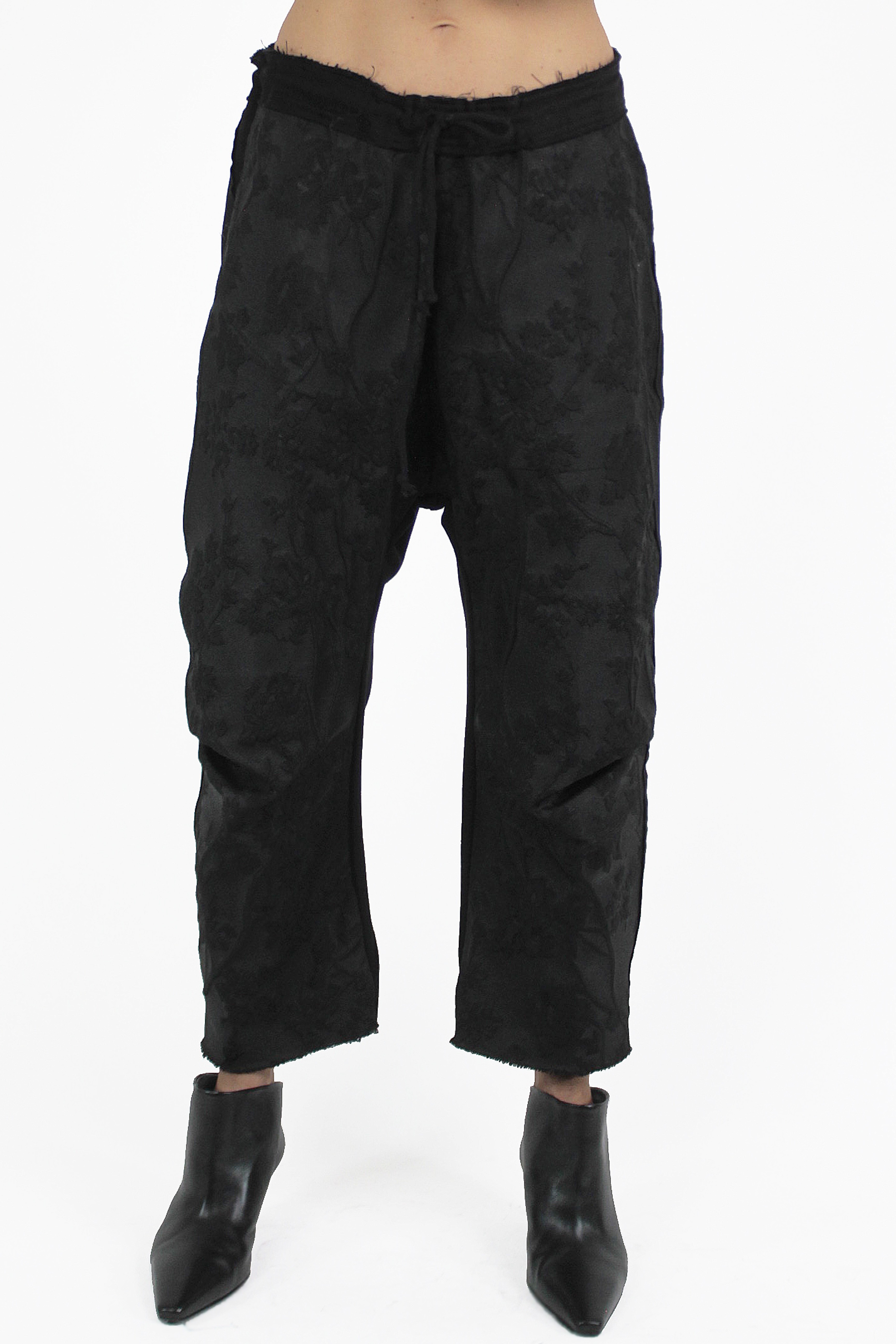 UN-NAMABLE PANTALONI Heavy Crop Pants