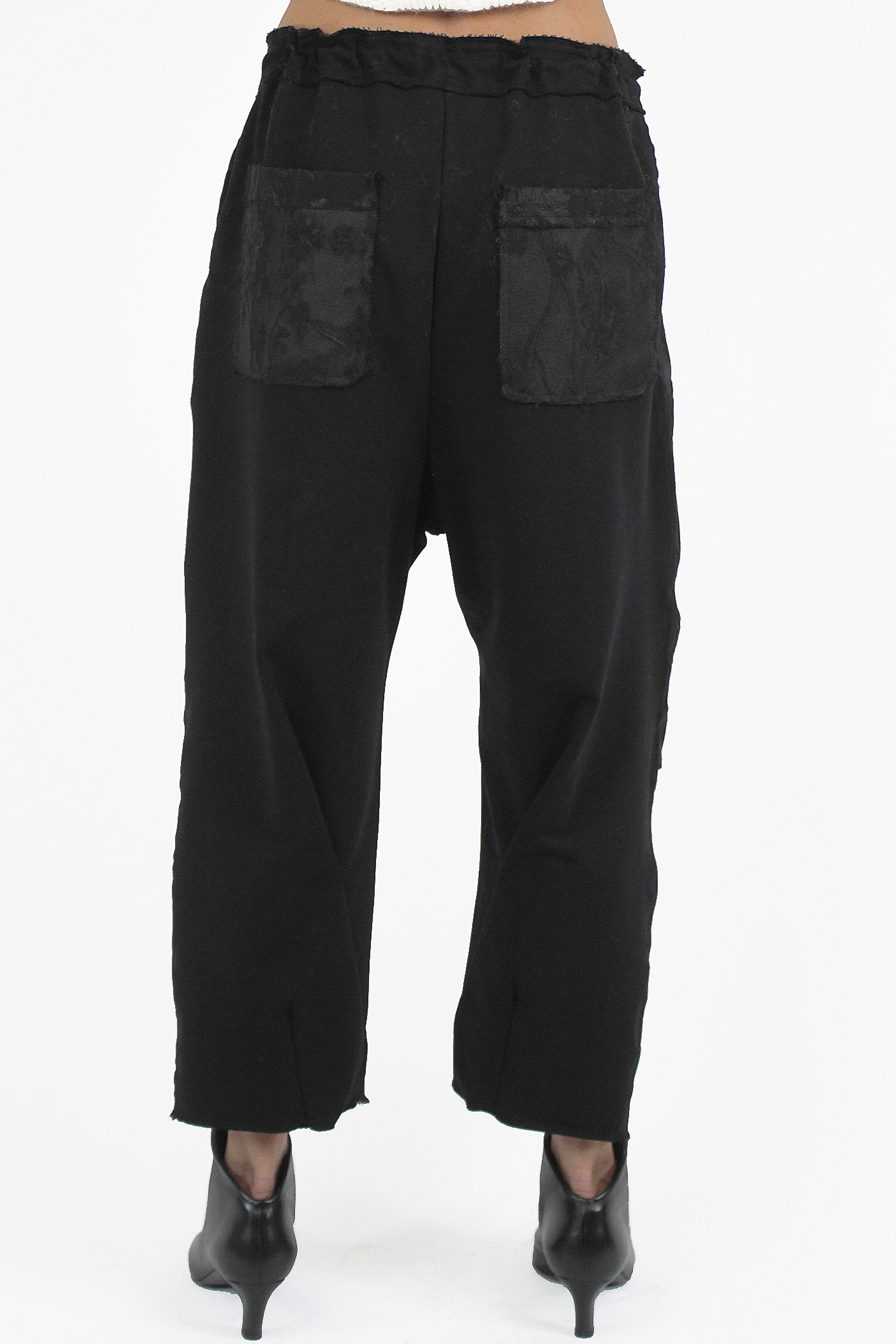UN-NAMABLE PANTALONI Heavy Crop Pants