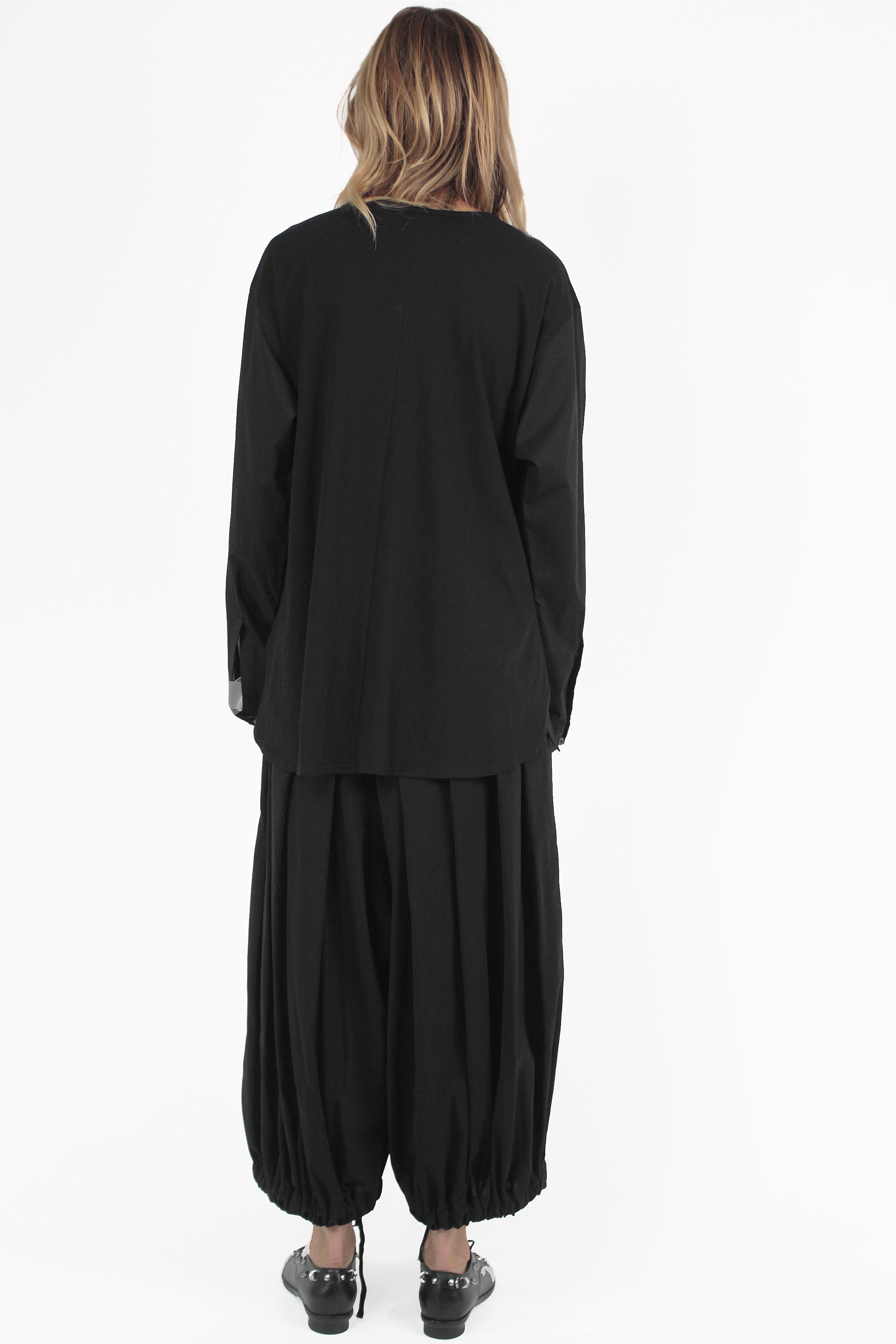 Yohji Yamamoto PULLOVER Cut Combo Blouse