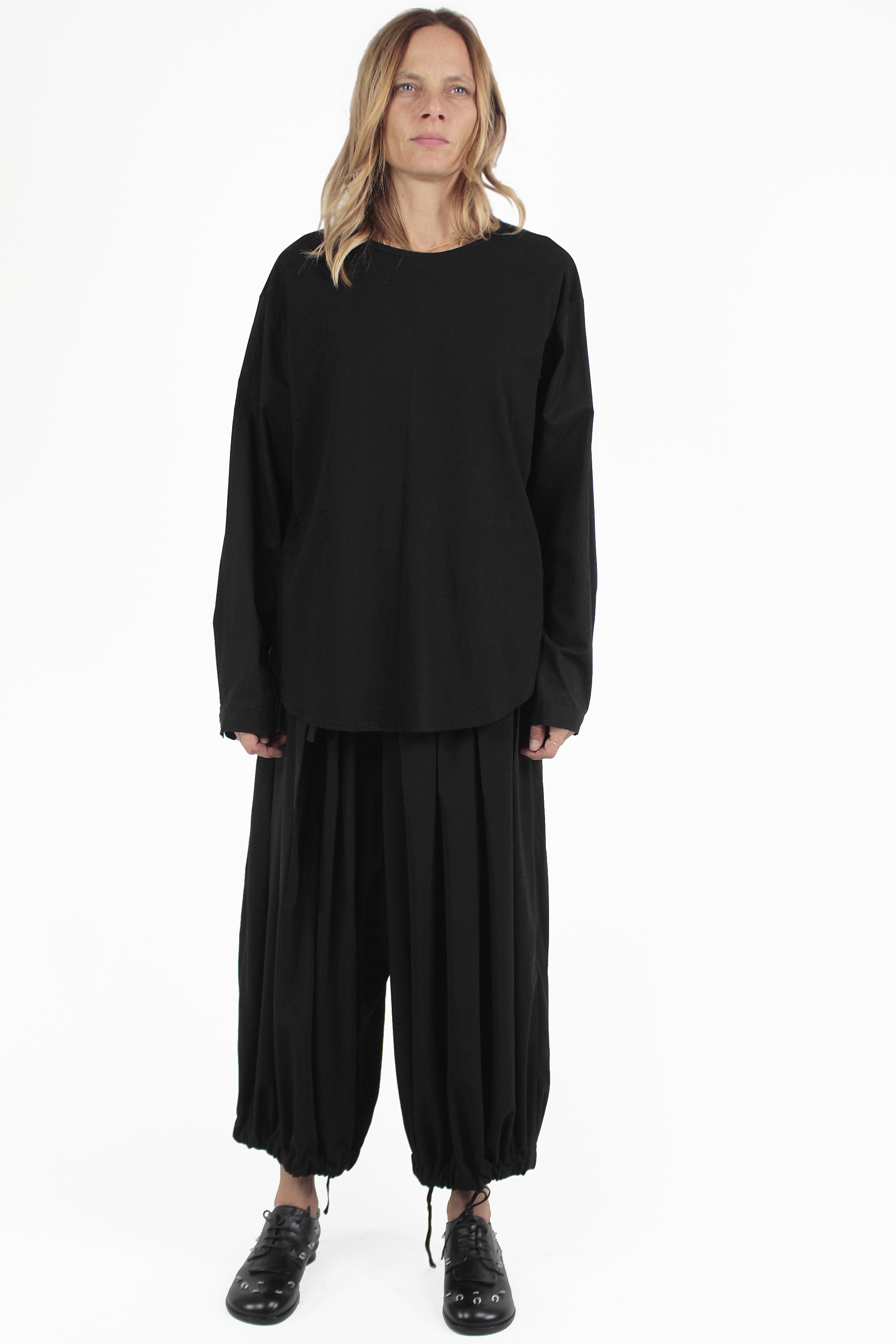 Yohji Yamamoto CHANDAILS Cut Combo Blouse