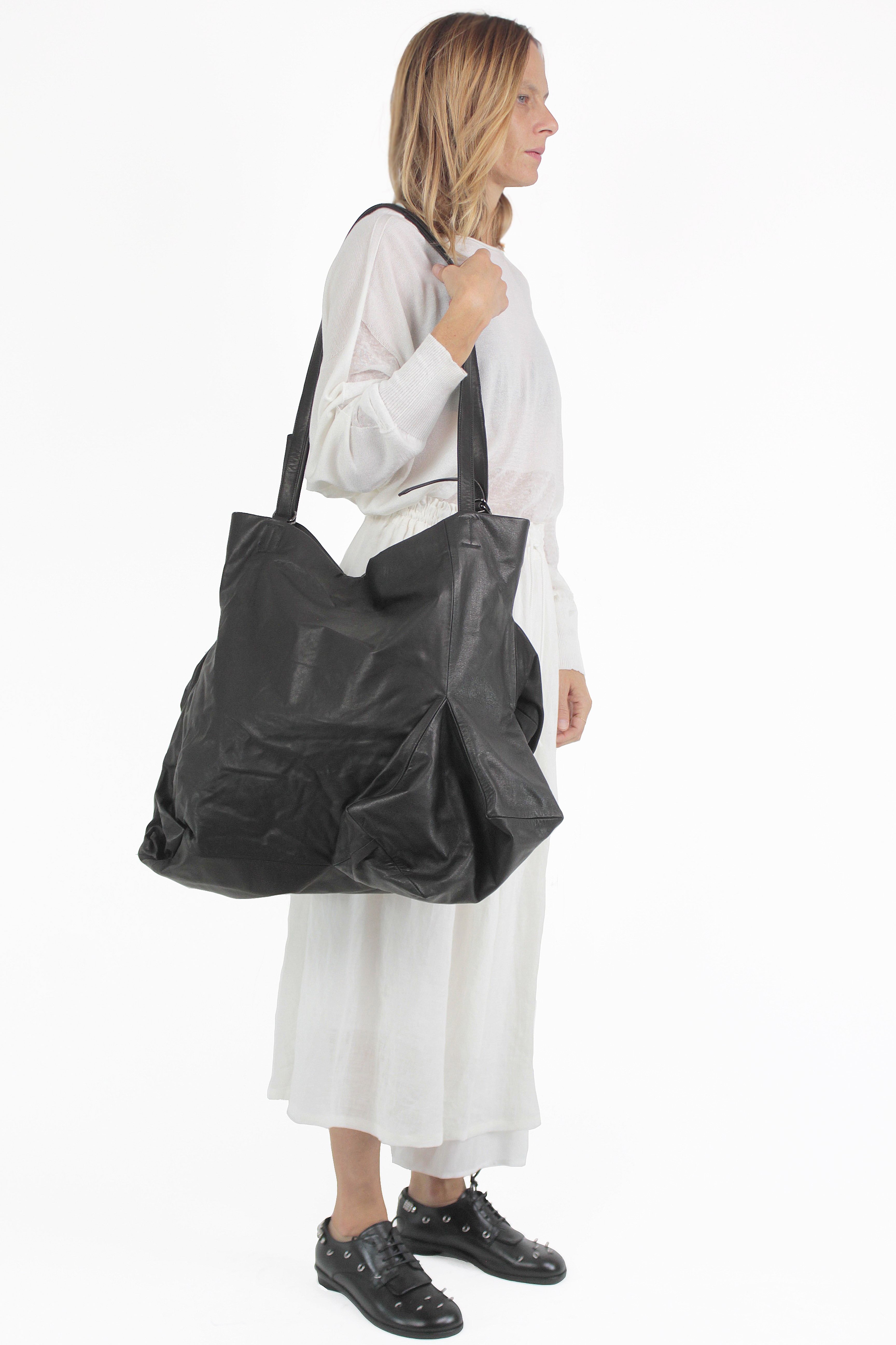 손잡이가 달린 가방 Unevenness Tote Bag