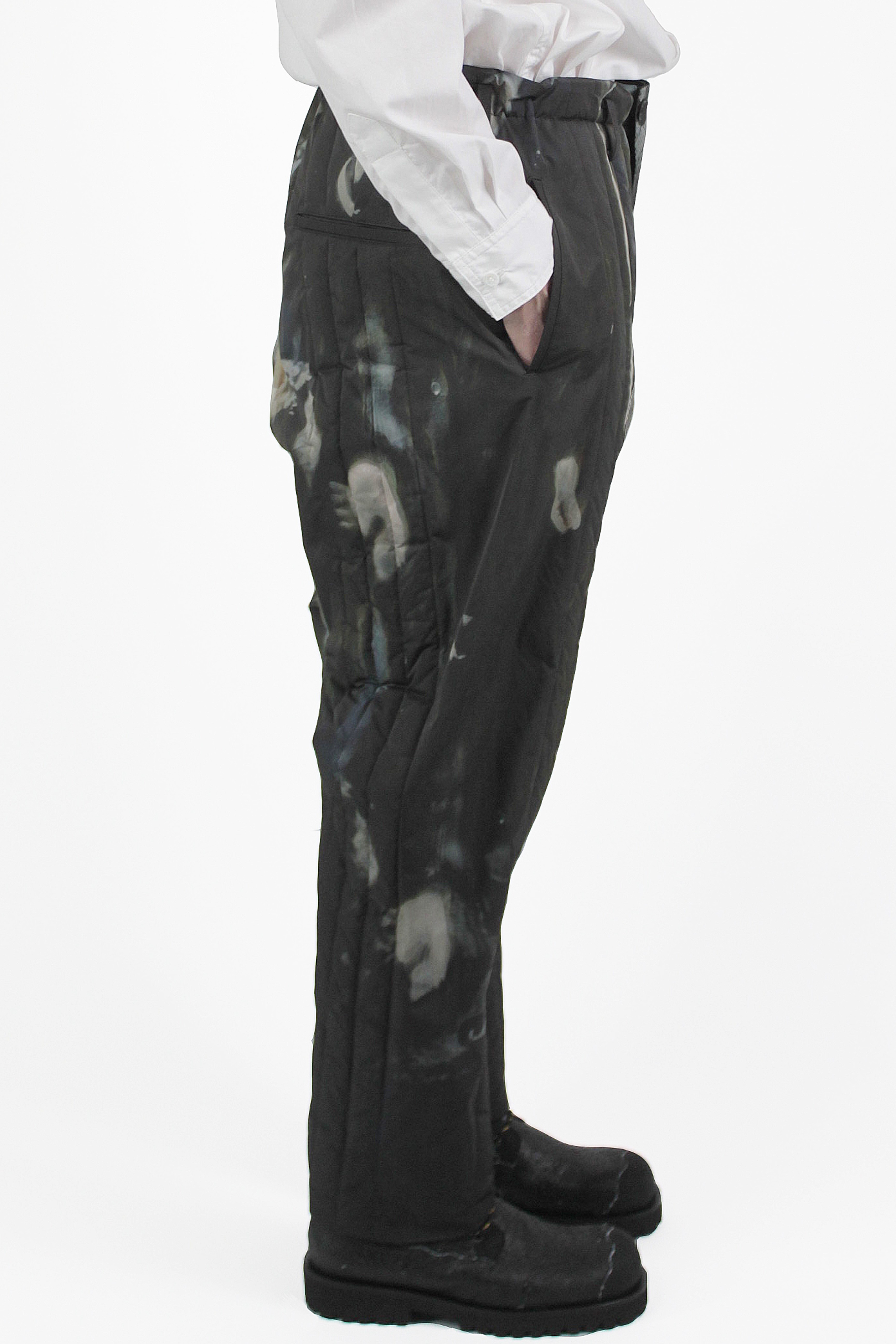 Yohji Yamamoto 裤子 Printed Padded Pants