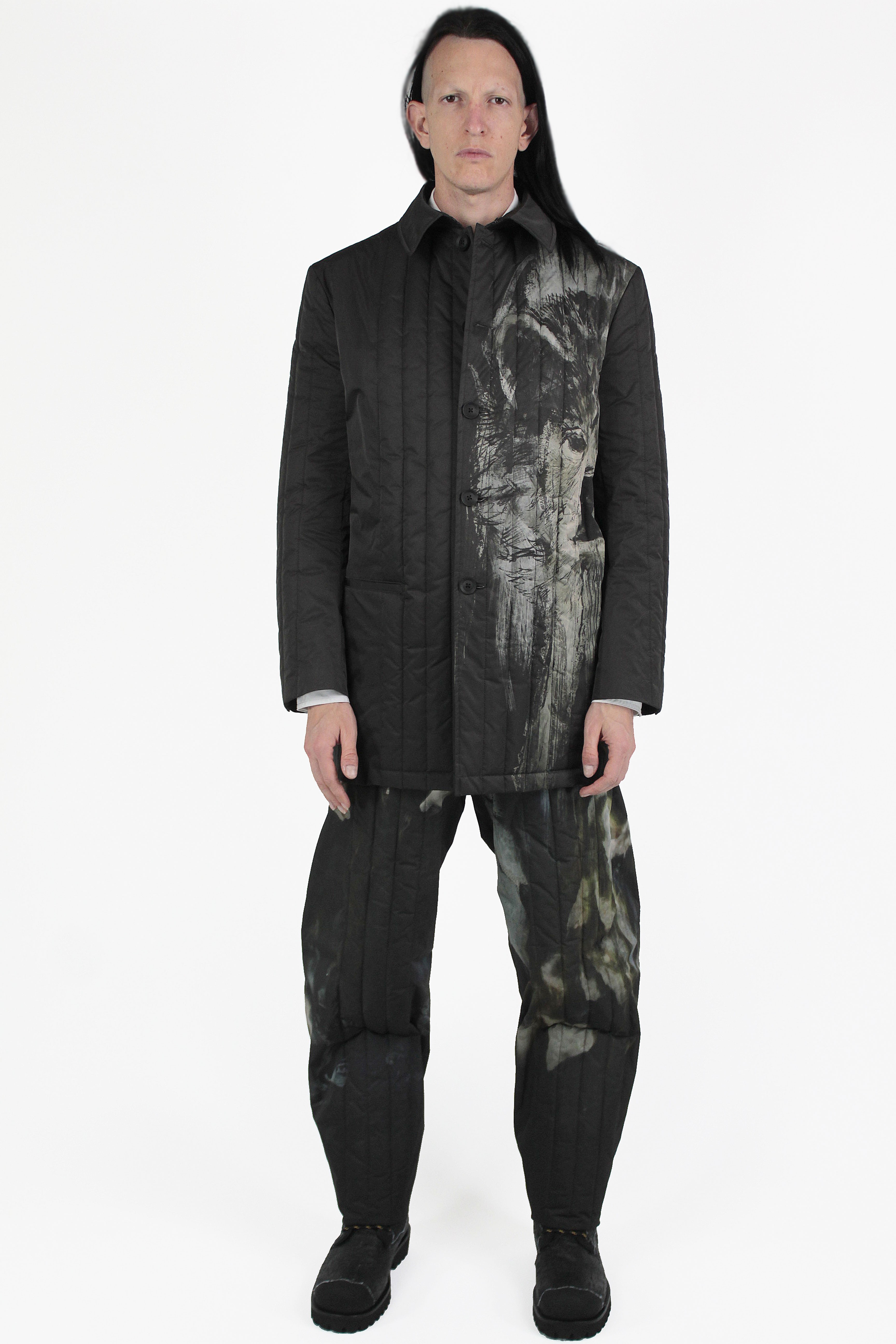 Yohji Yamamoto Chaquetas Rin Padded Jacket