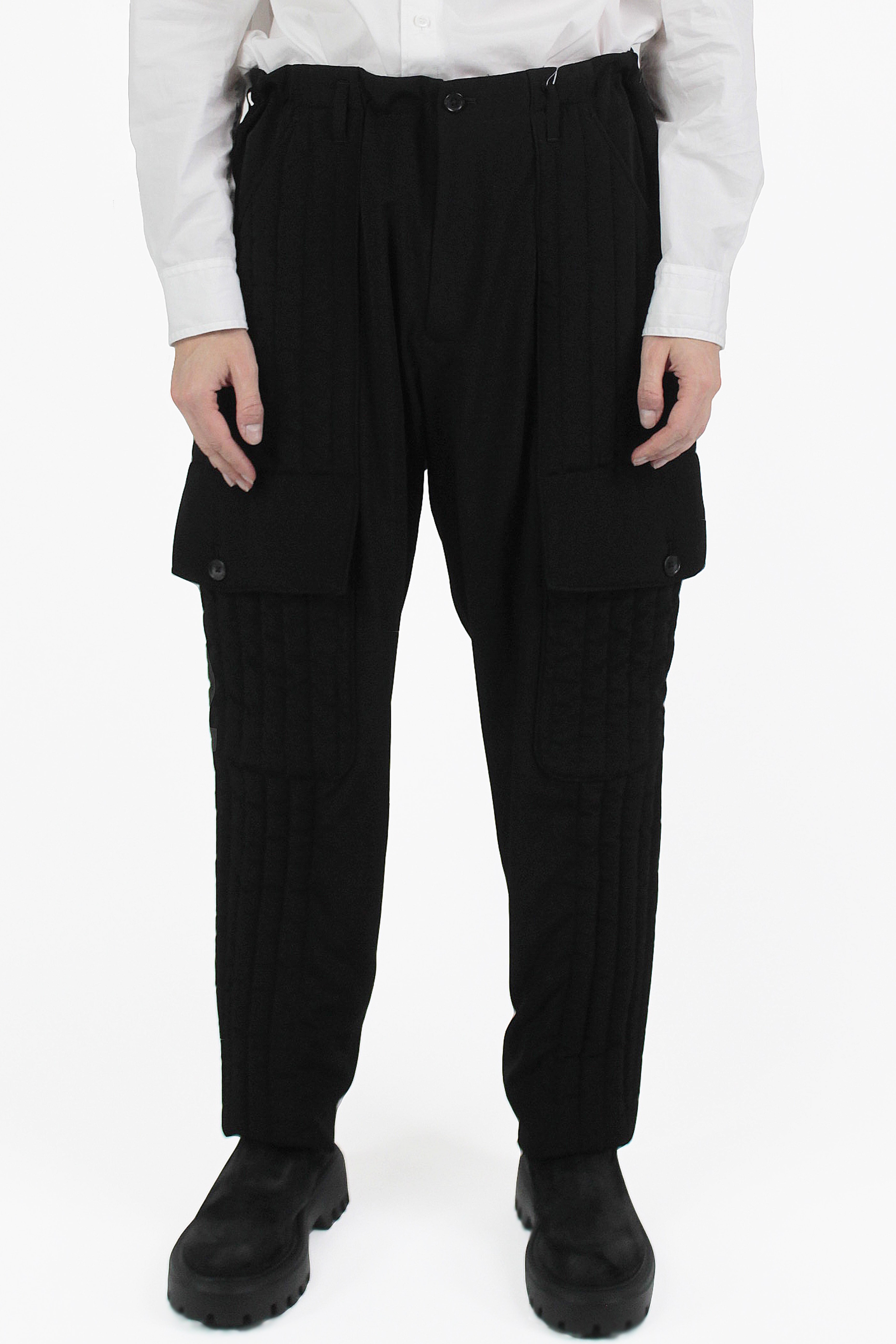 Yohji Yamamoto Pantaloni Pocket Padded Pants
