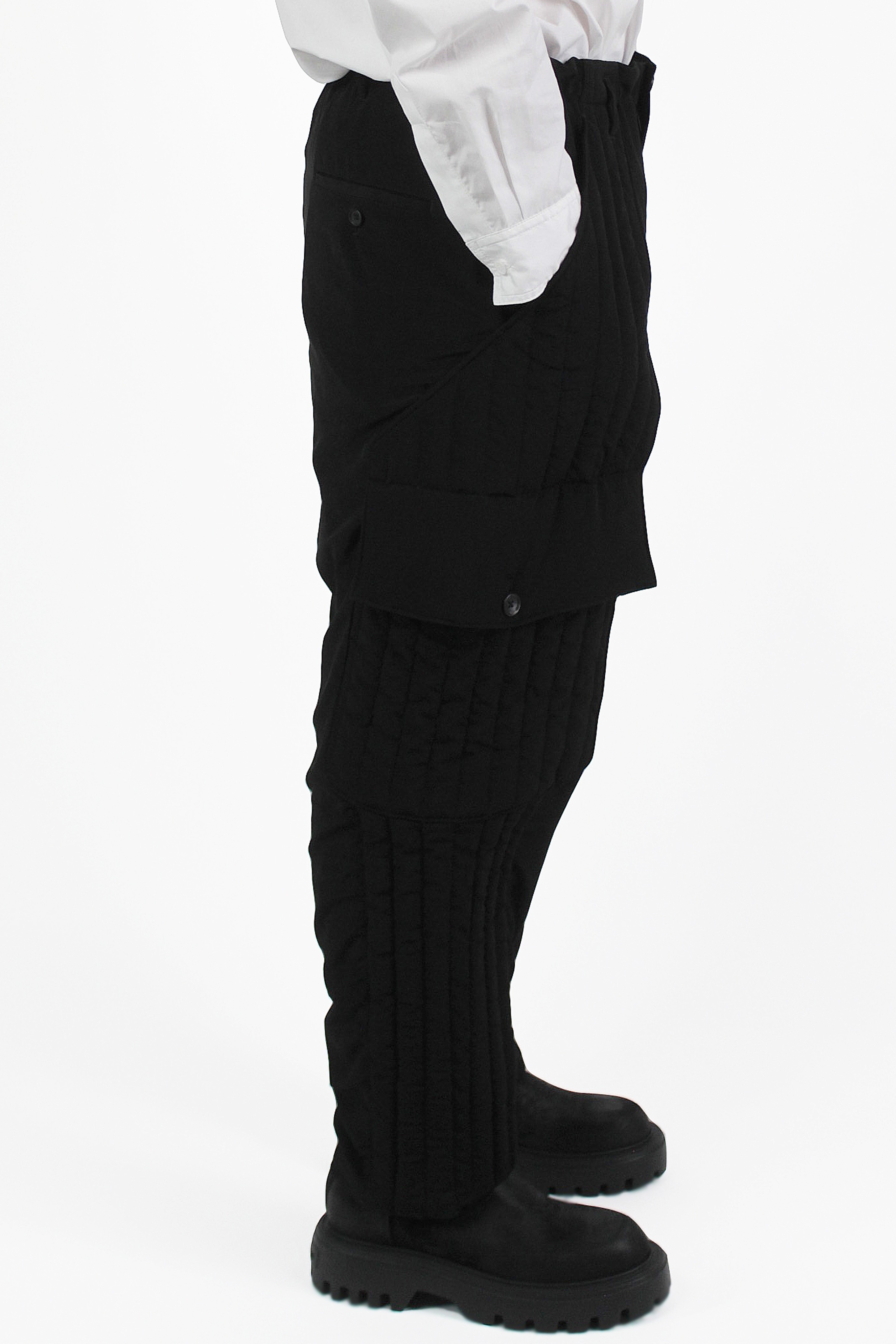 Yohji Yamamoto Hosen Pocket Padded Pants