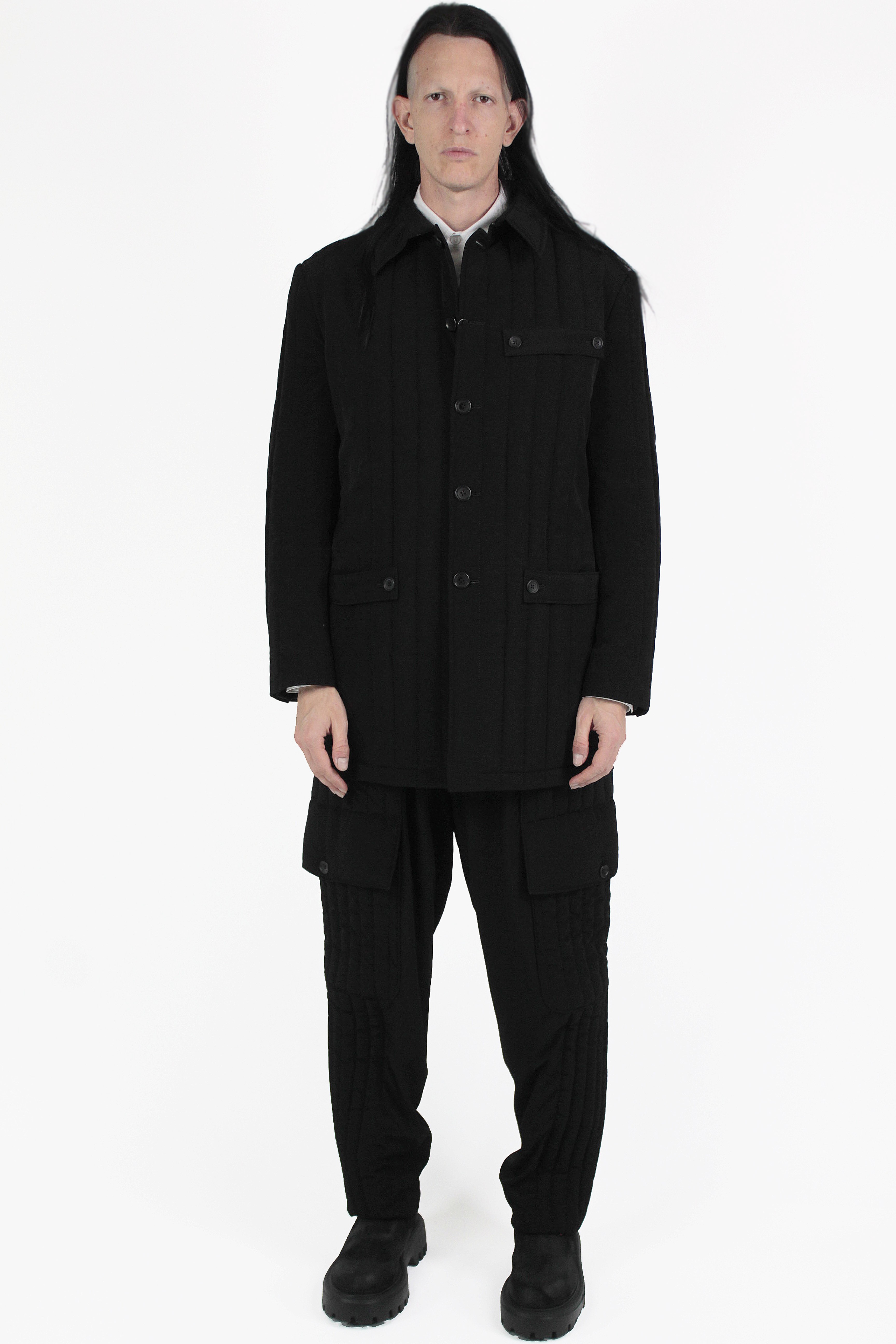 Yohji Yamamoto Jacken Detail Padded Jacket