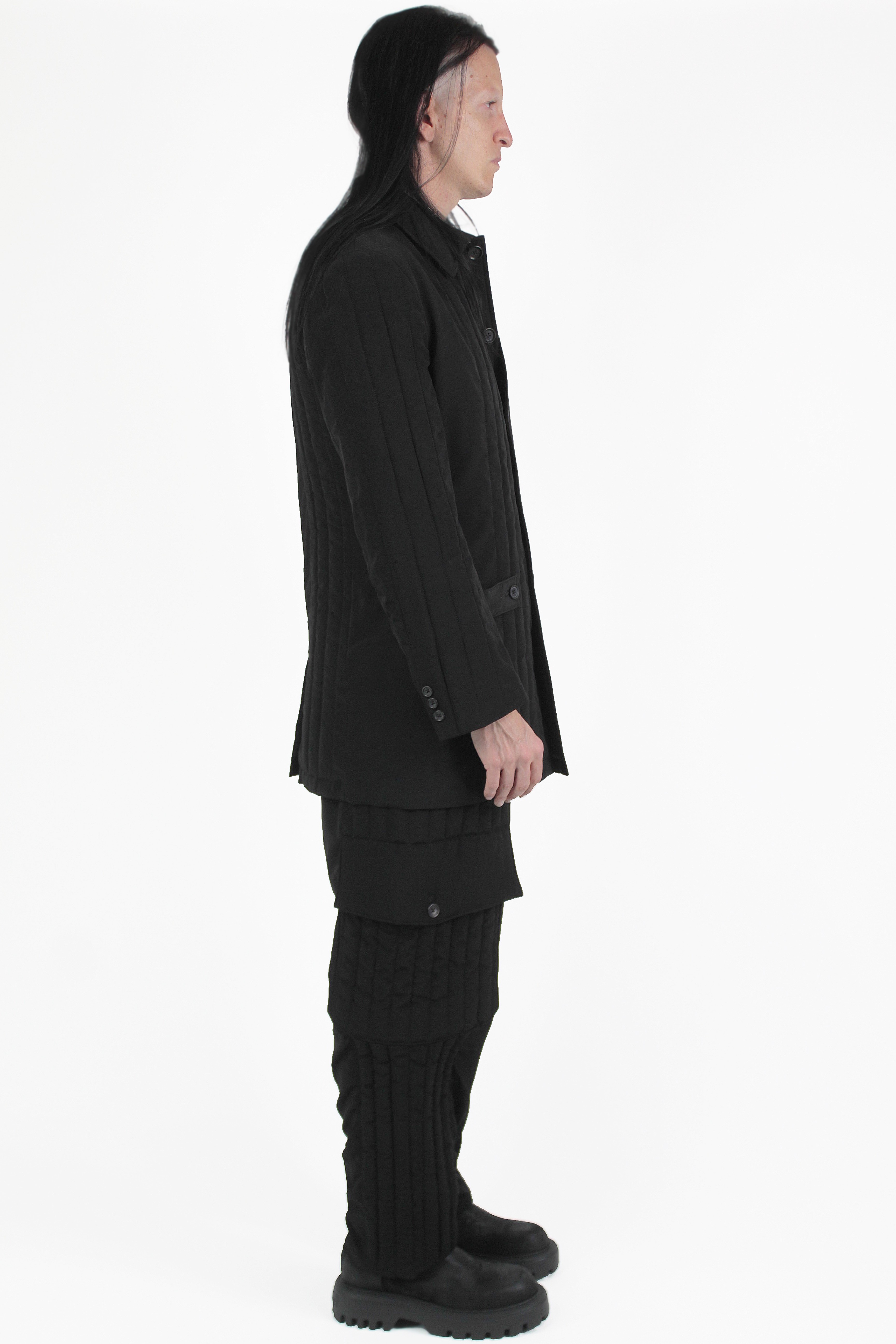 Yohji Yamamoto Vestes Detail Padded Jacket