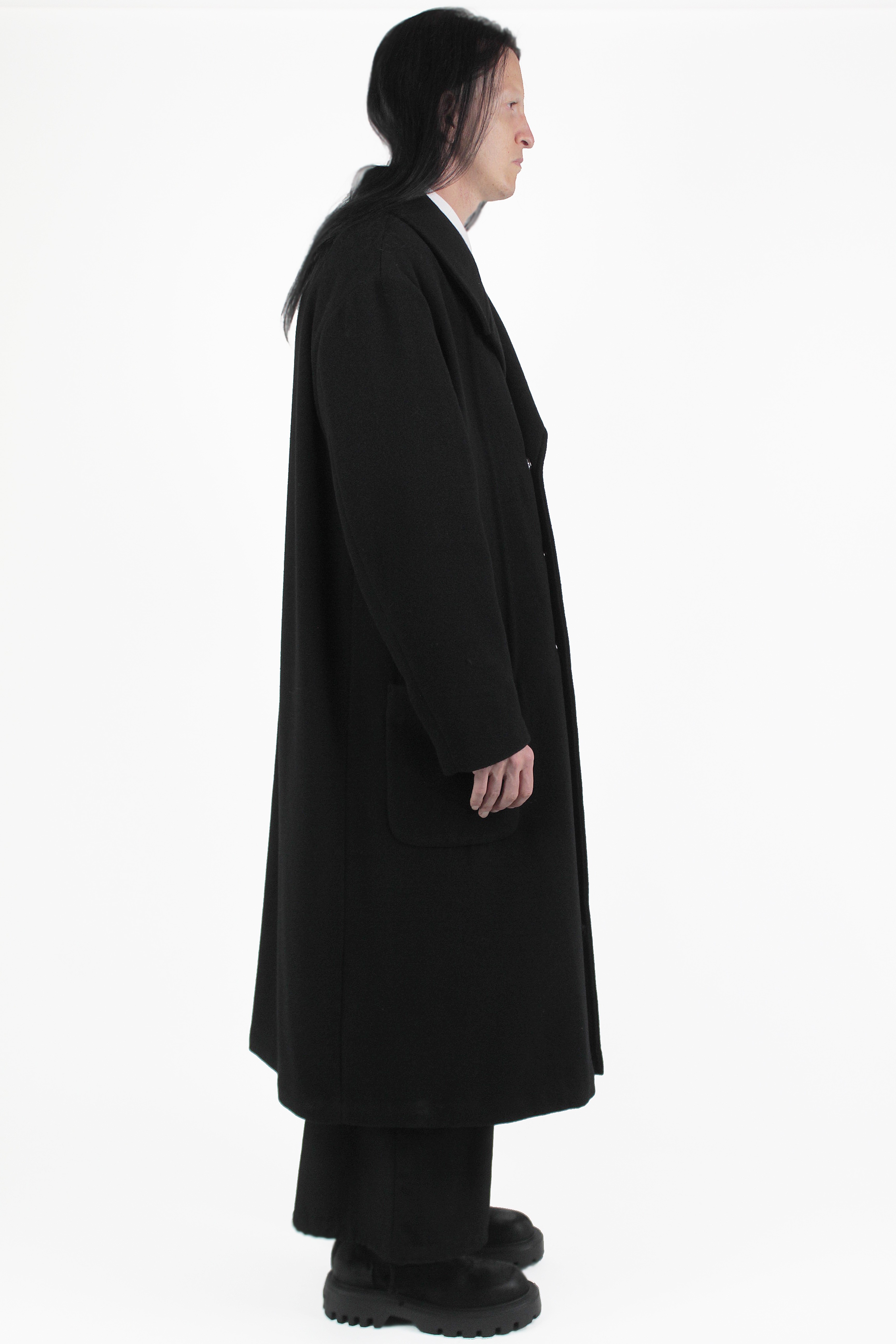Yohji Yamamoto 코트 Snap Long Coat