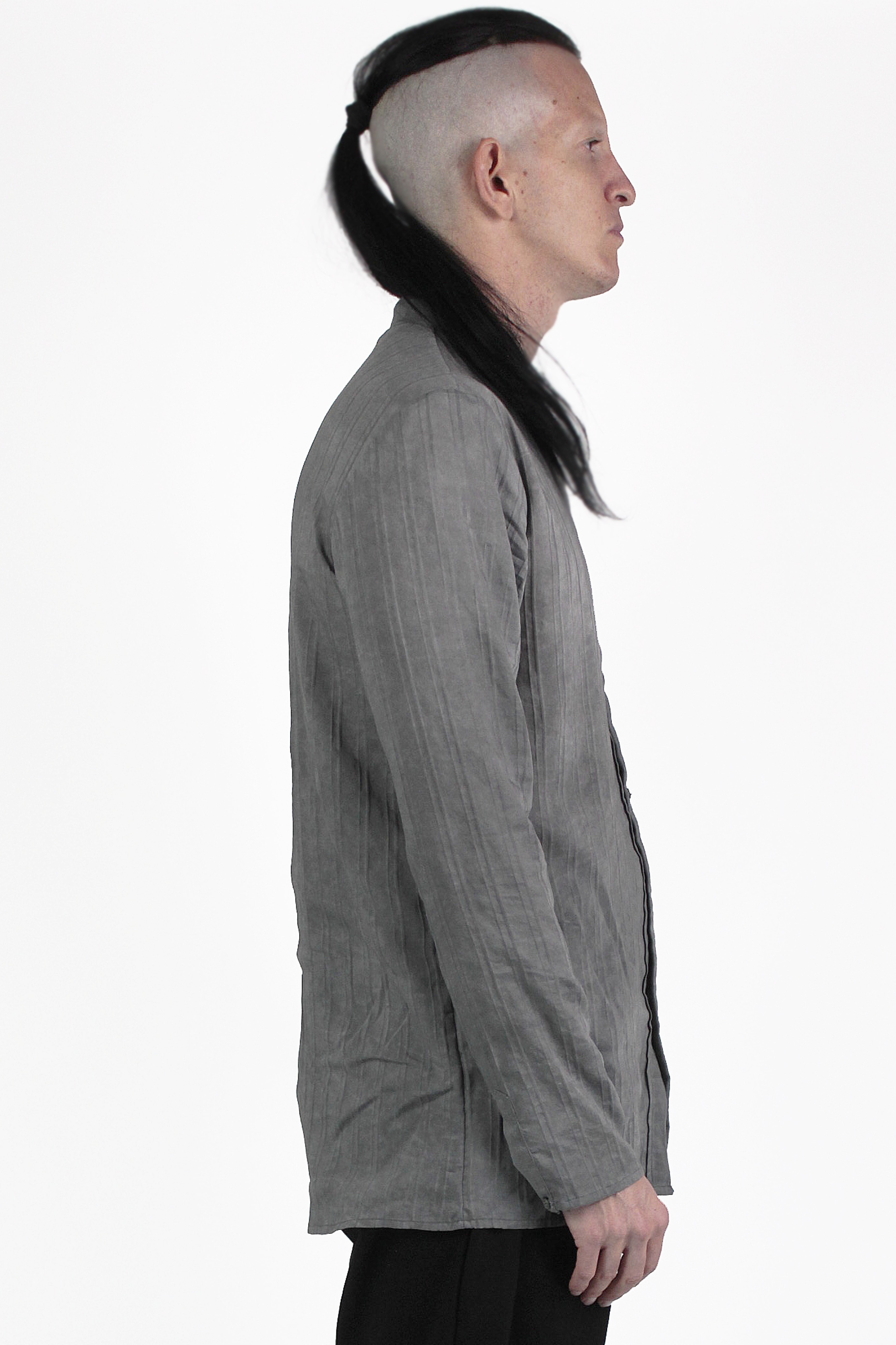 Daub シャツ Raised Lines Shirt