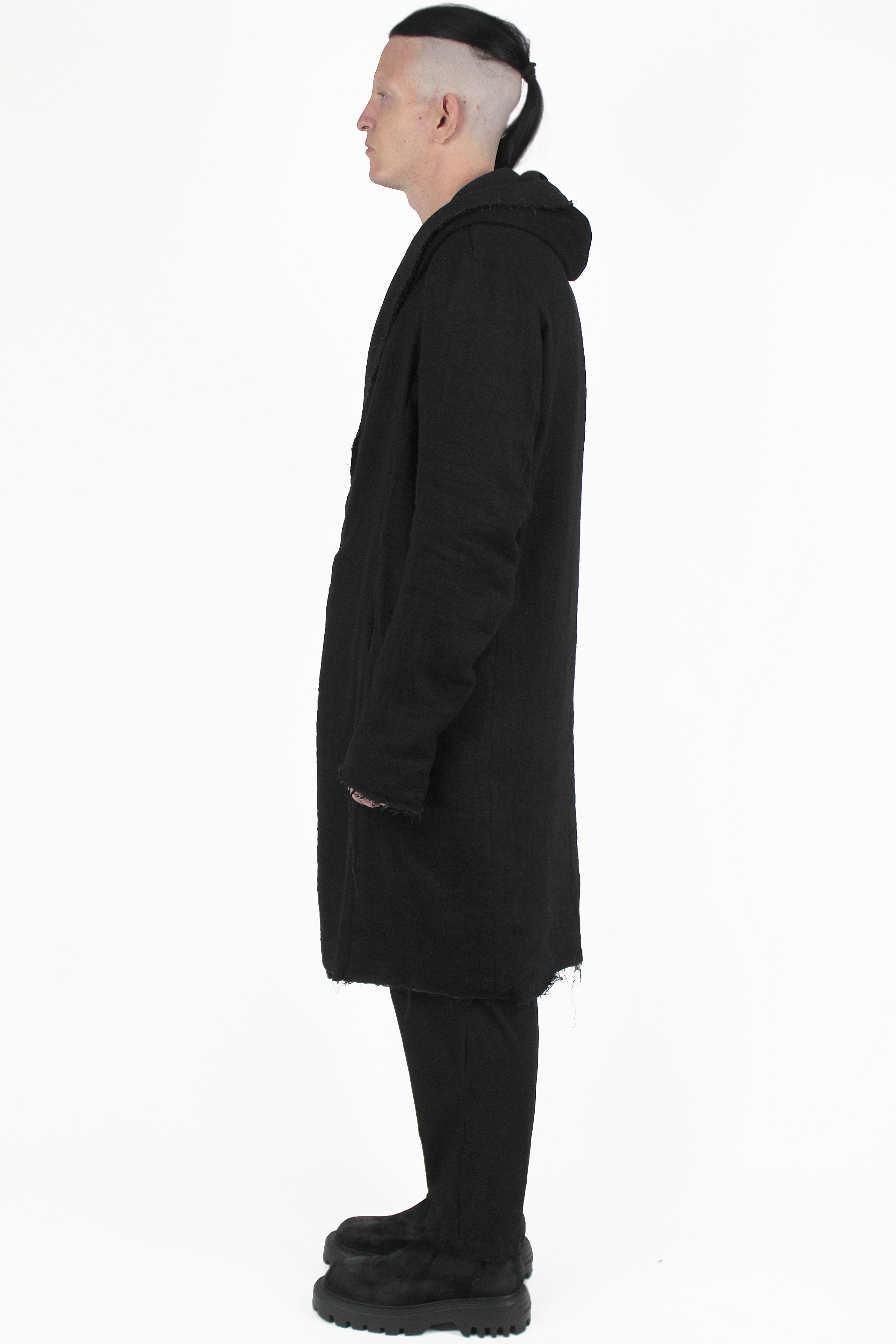 Daub 大衣 Hooded Long Coat