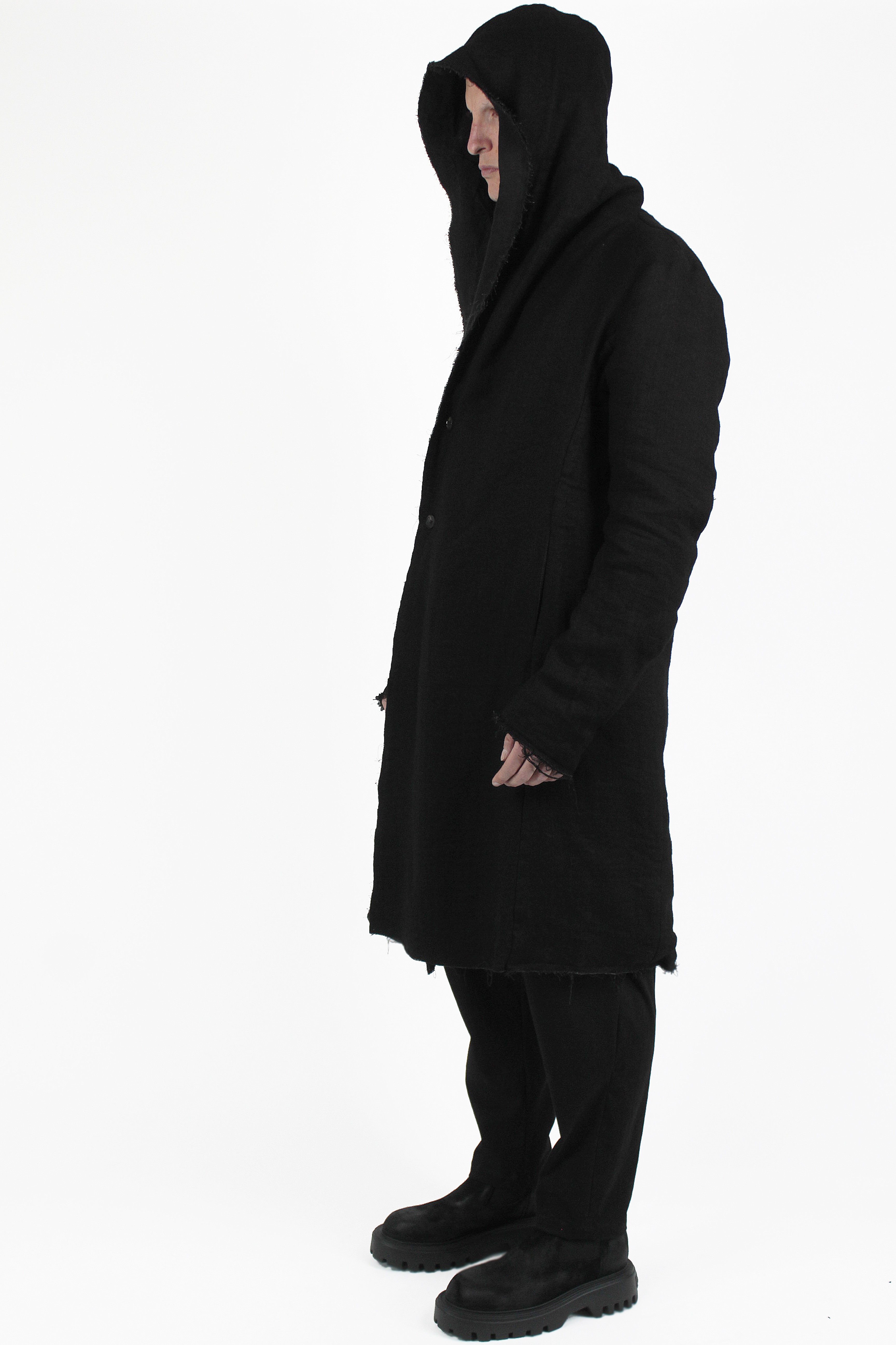 Daub コート Hooded Long Coat
