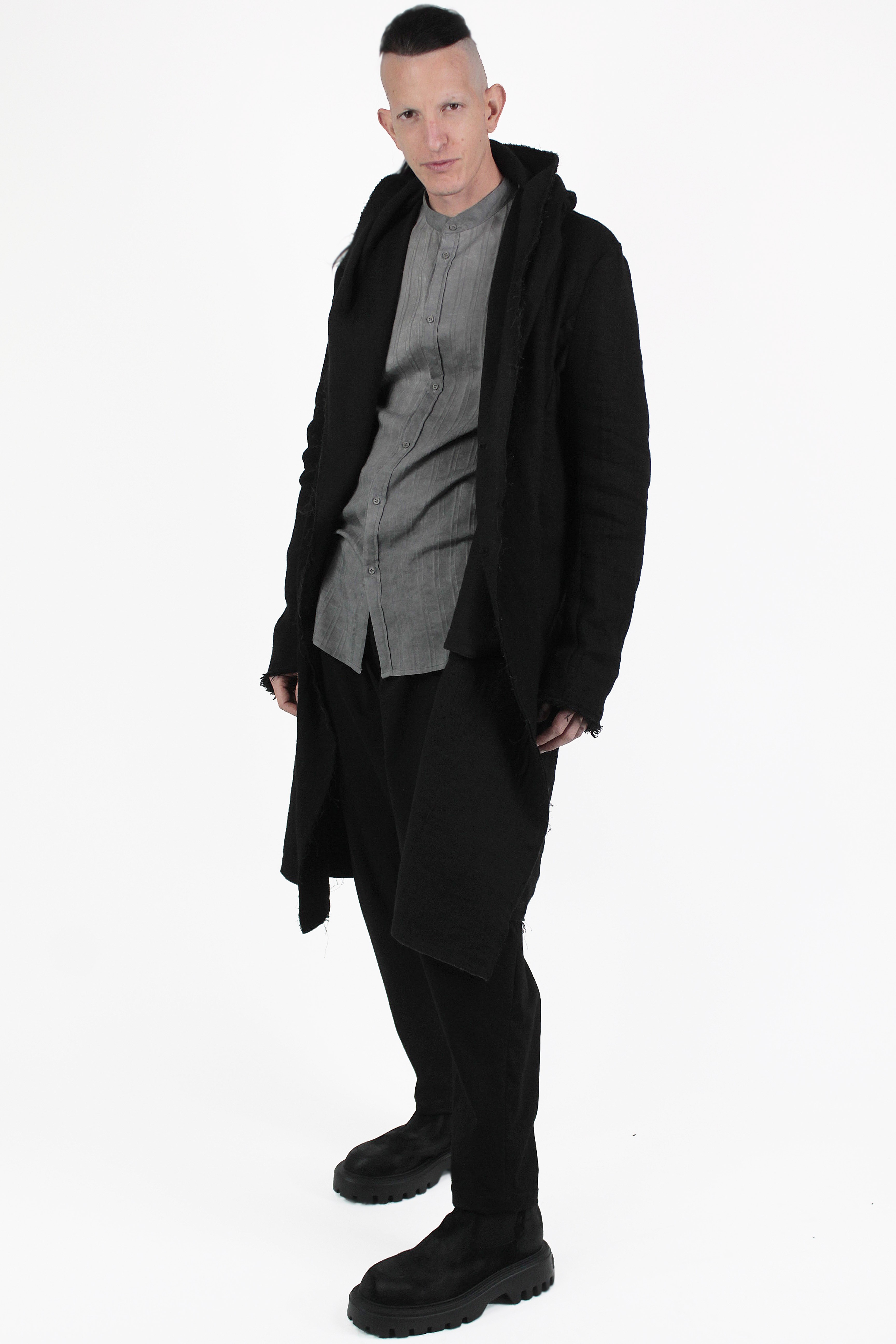 Daub 大衣 Hooded Long Coat