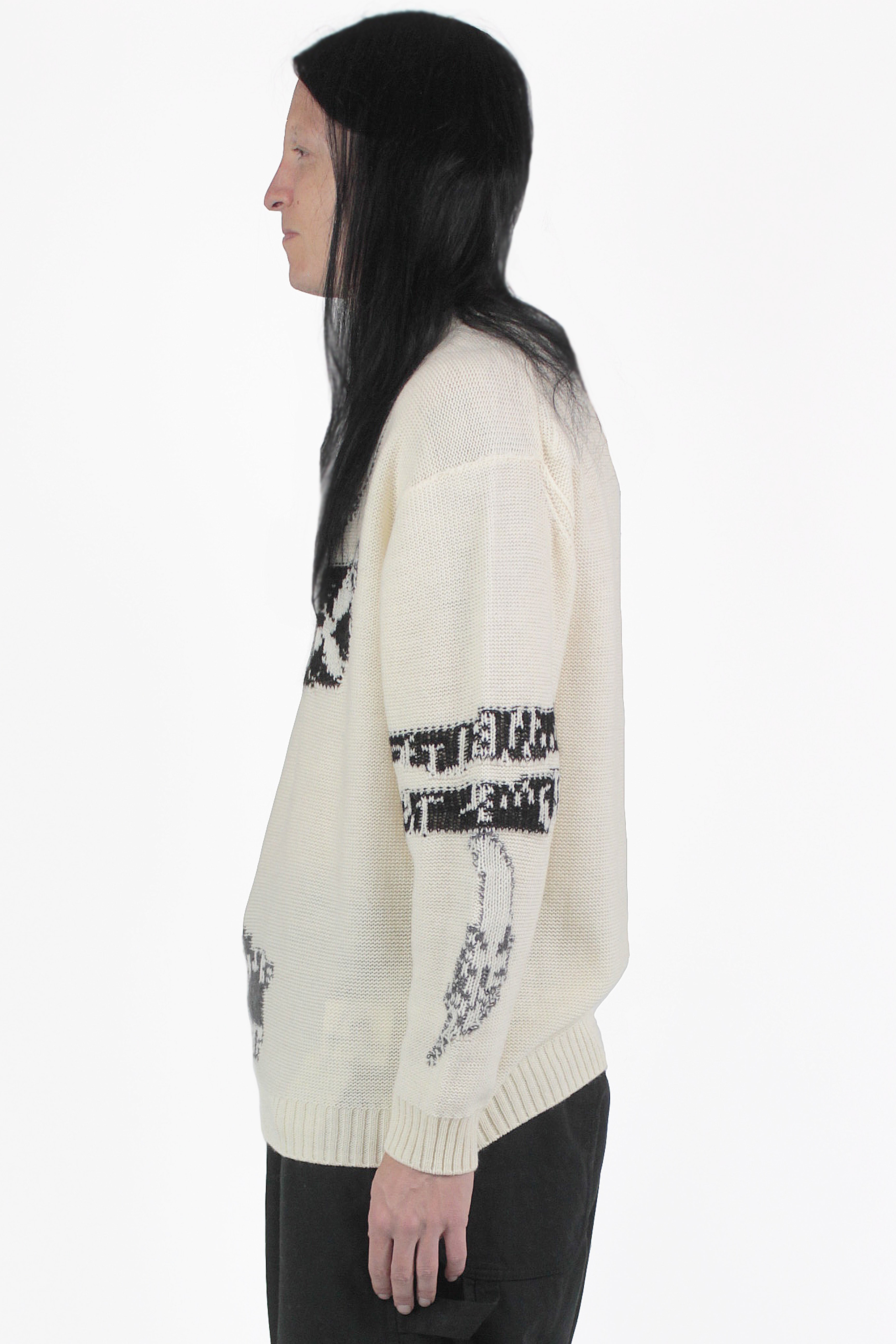 Yohji Yamamoto 针织品 Reversible Intarsia Knit