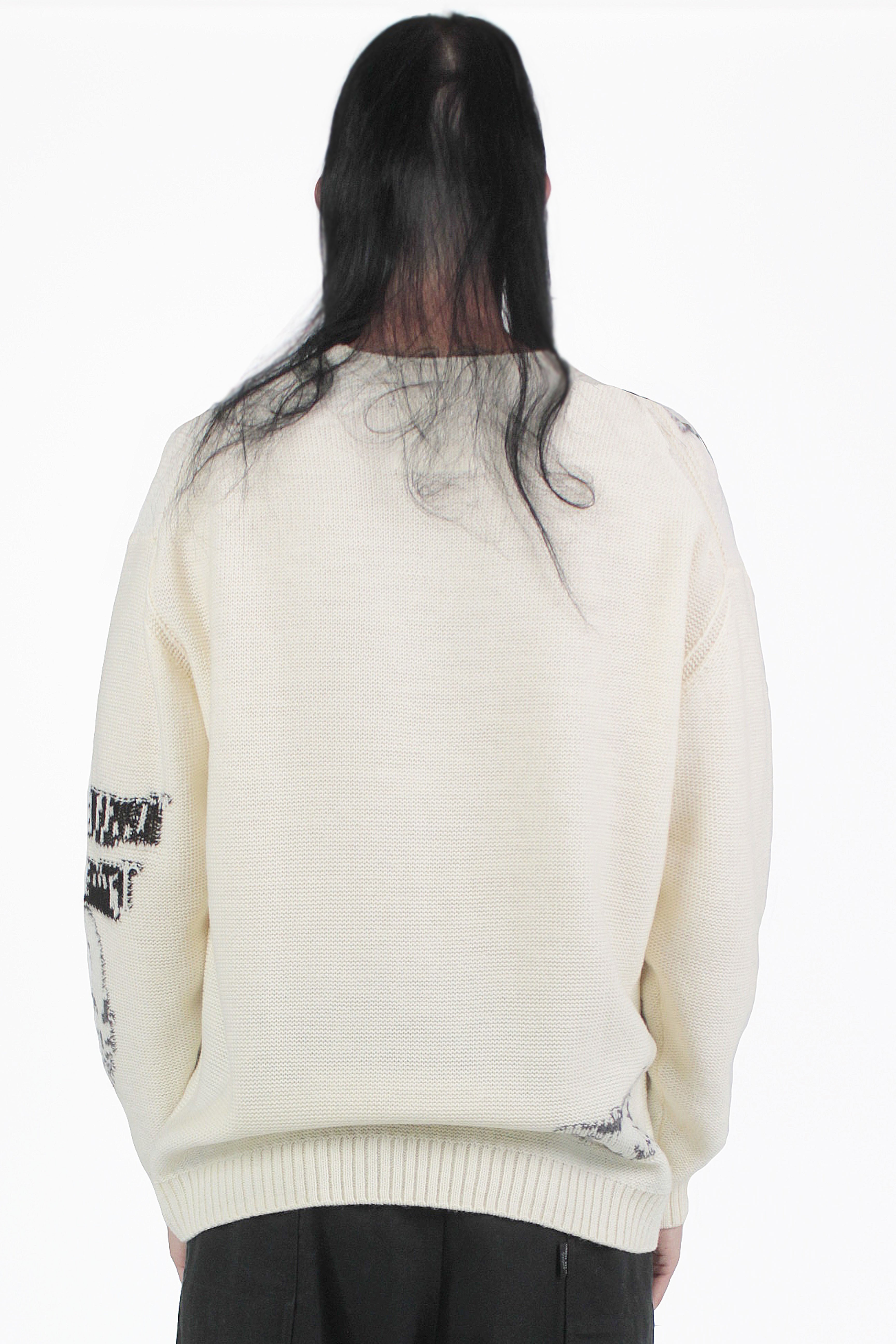 Yohji Yamamoto 针织品 Reversible Intarsia Knit