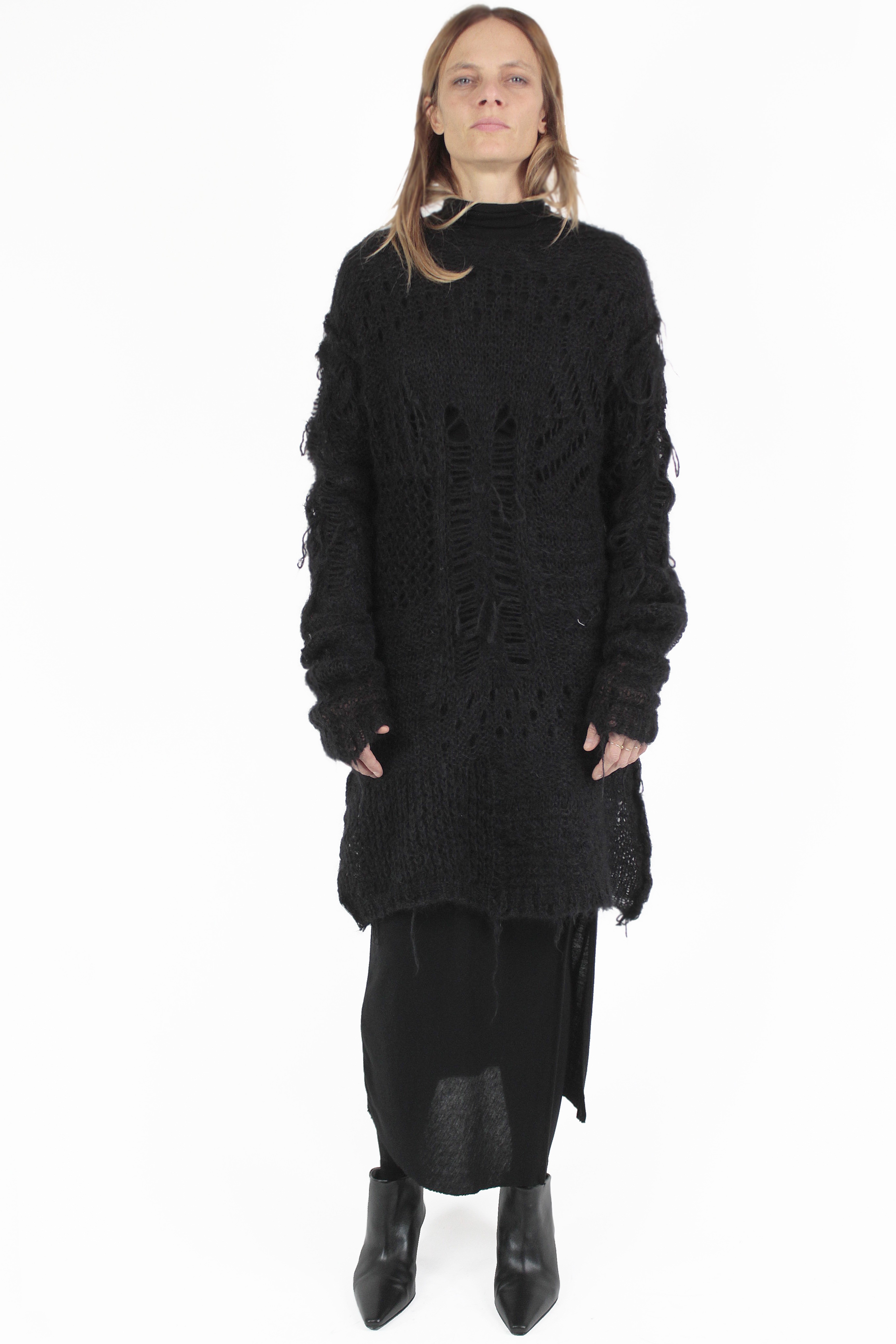 Daub CHANDAILS Patchwork Knitted Sweater