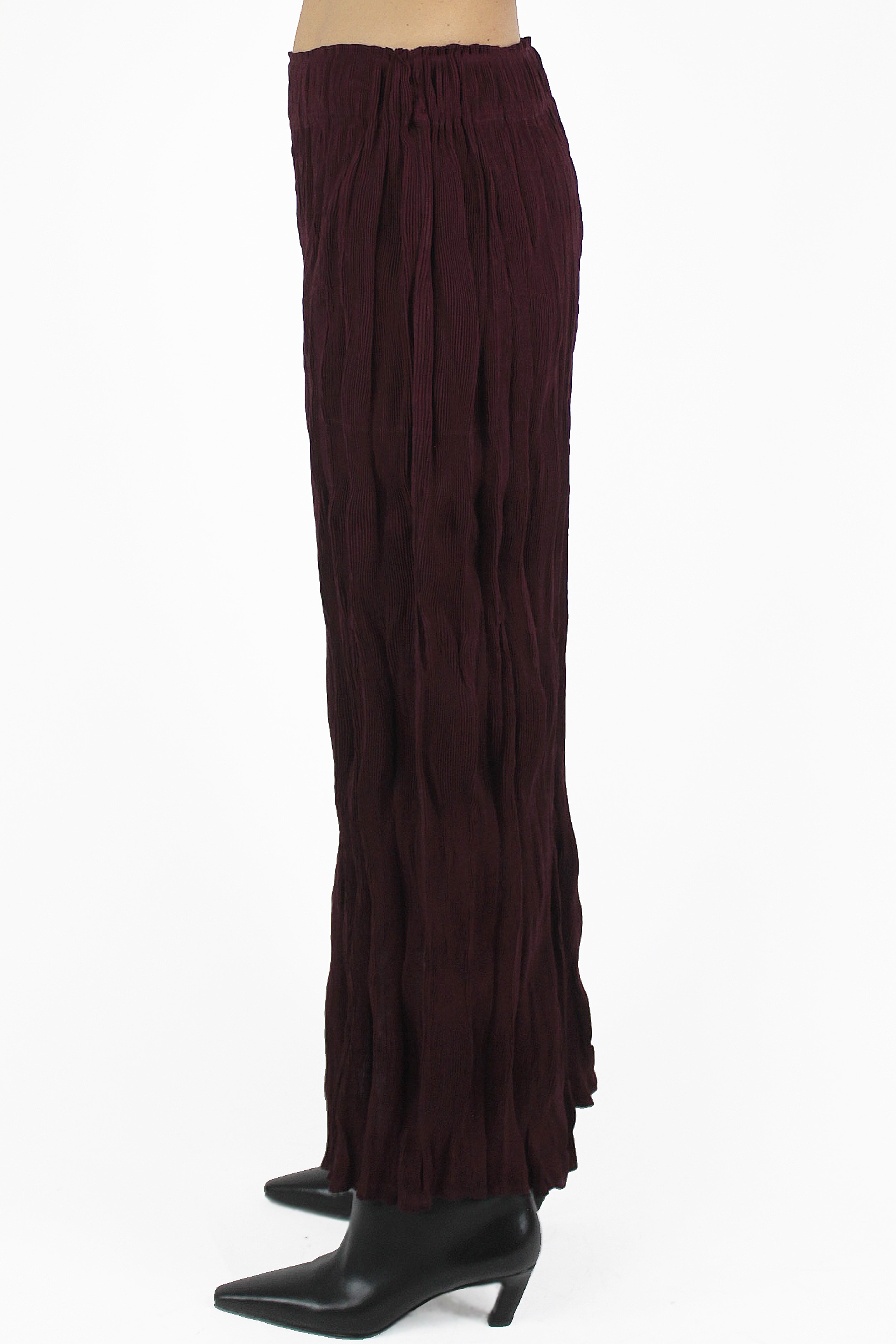 Gongding Design PANTALONS Wavy Long Pants