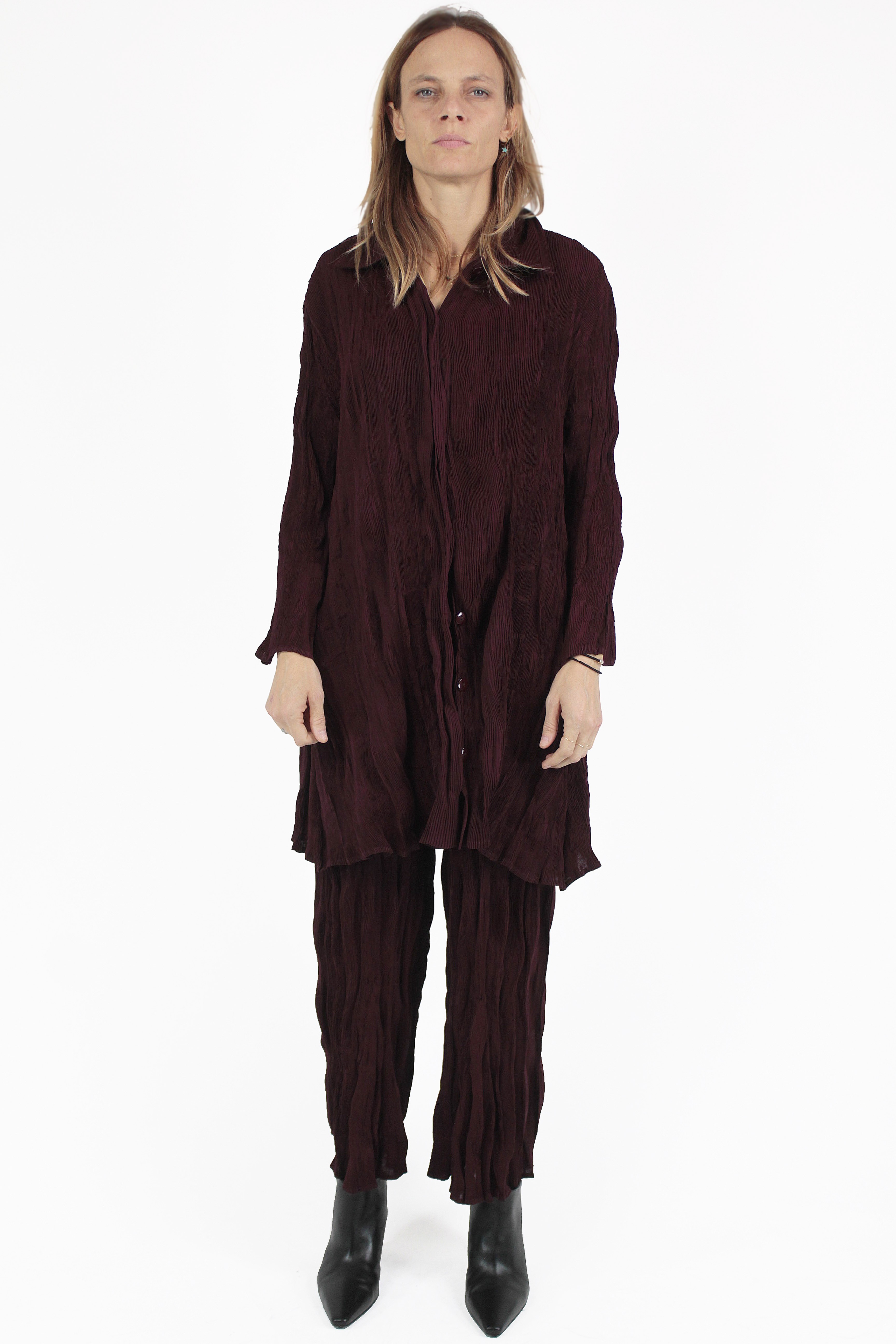 Gongding Design PANTALONI Wavy Long Pants
