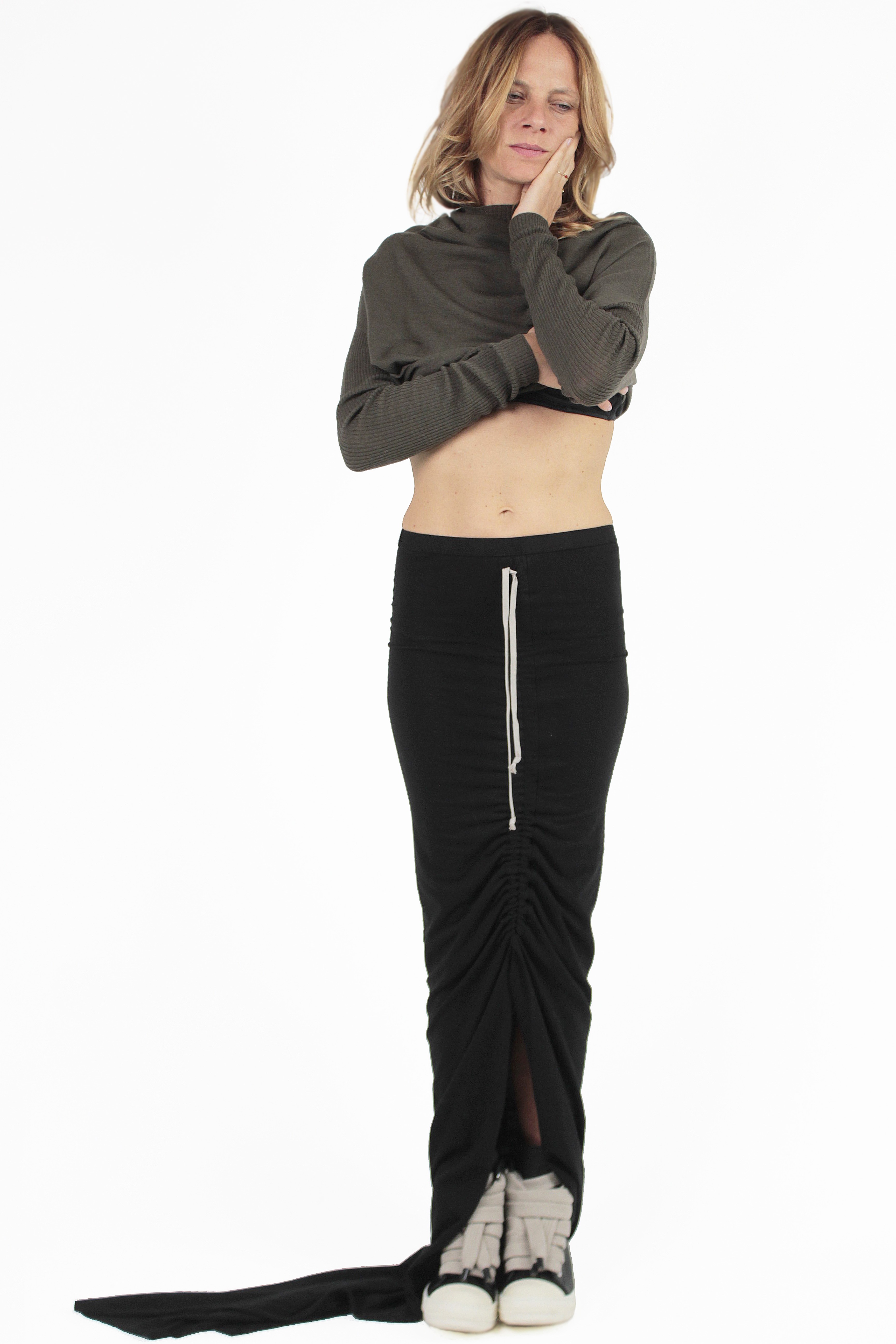 Rick Owens ROCKE Soft Edfu Skirt