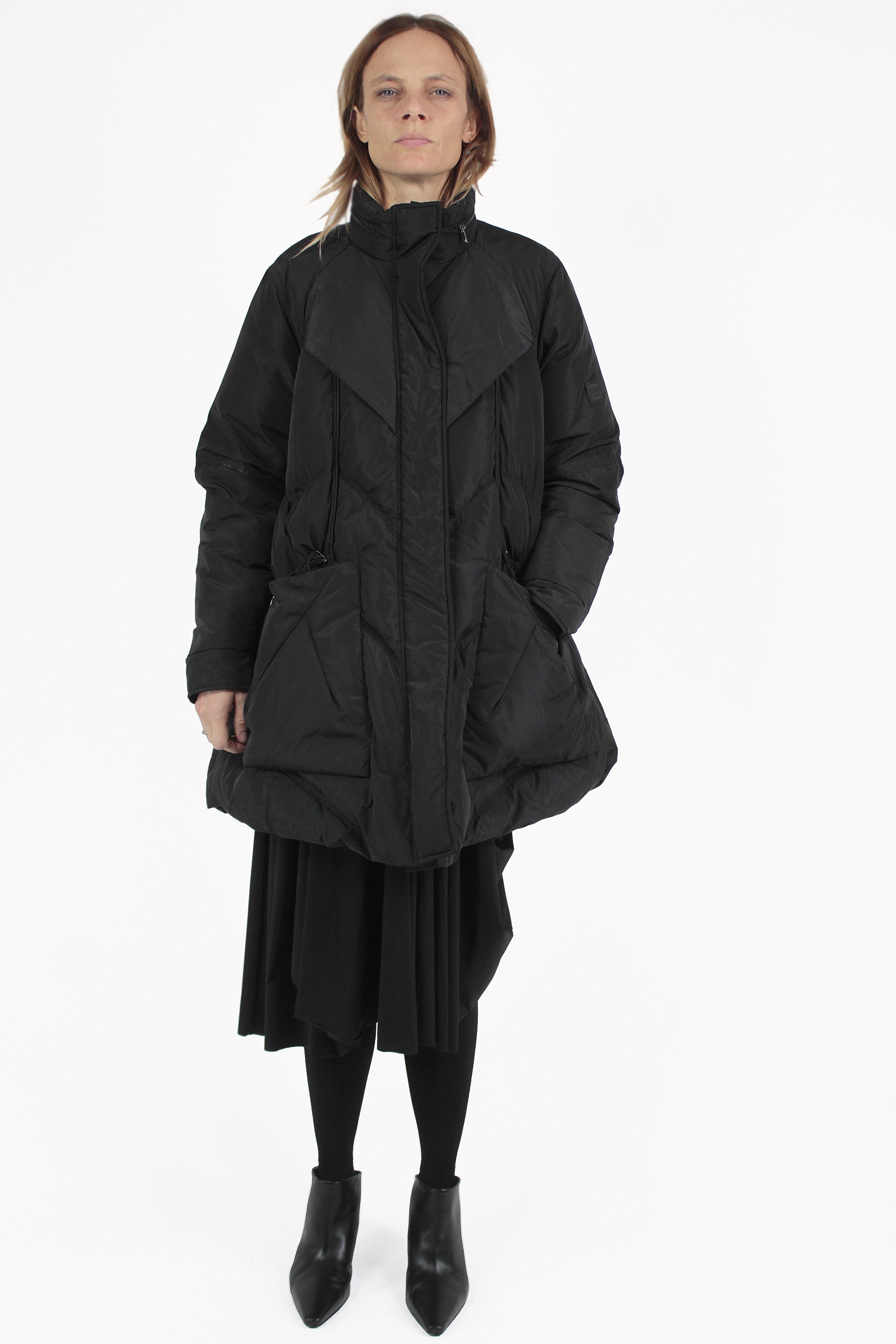 High CAPOTTI IMPERMEABILI Apart Coat Black