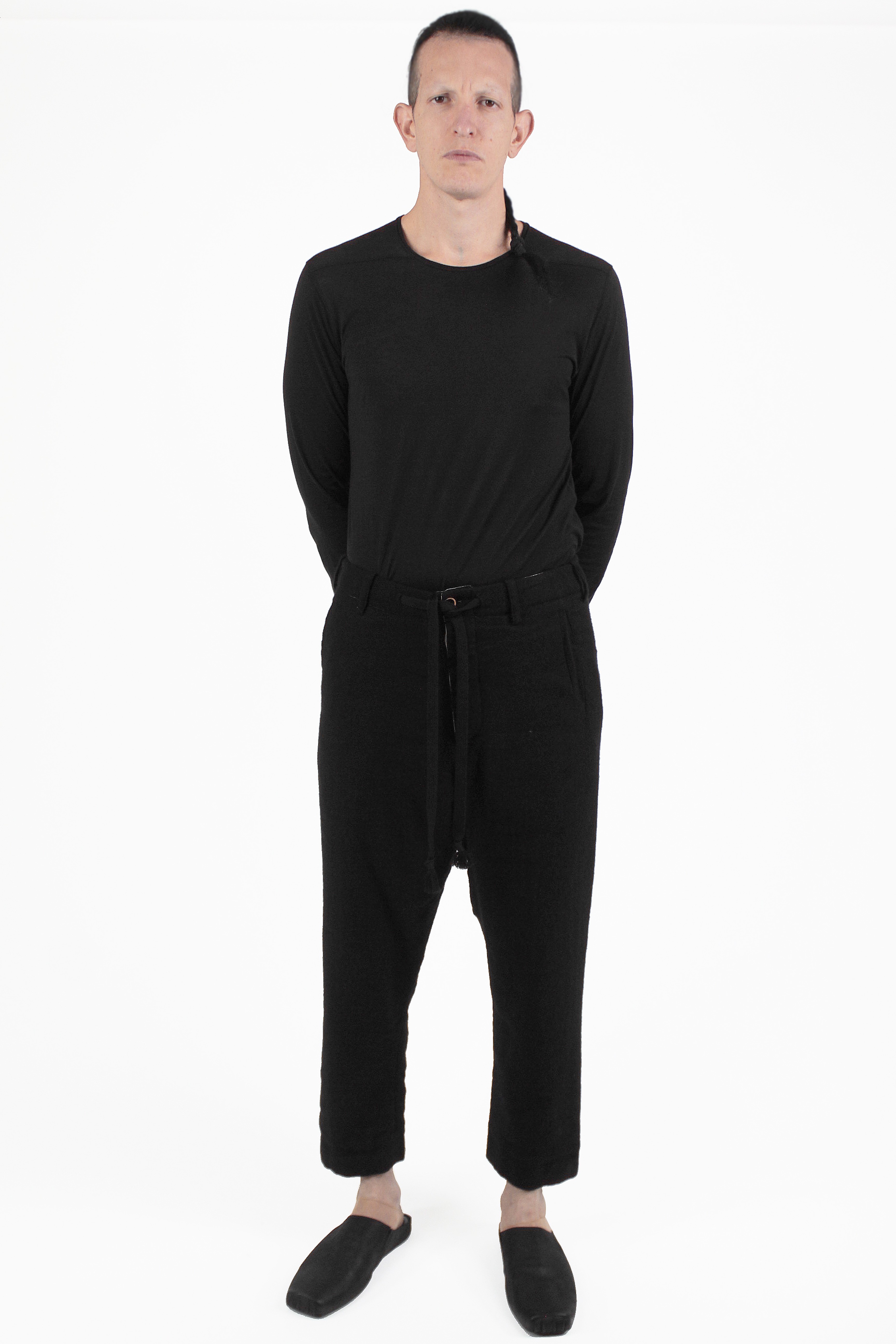 Uma Wang 裤子 Perch Cropped Pants