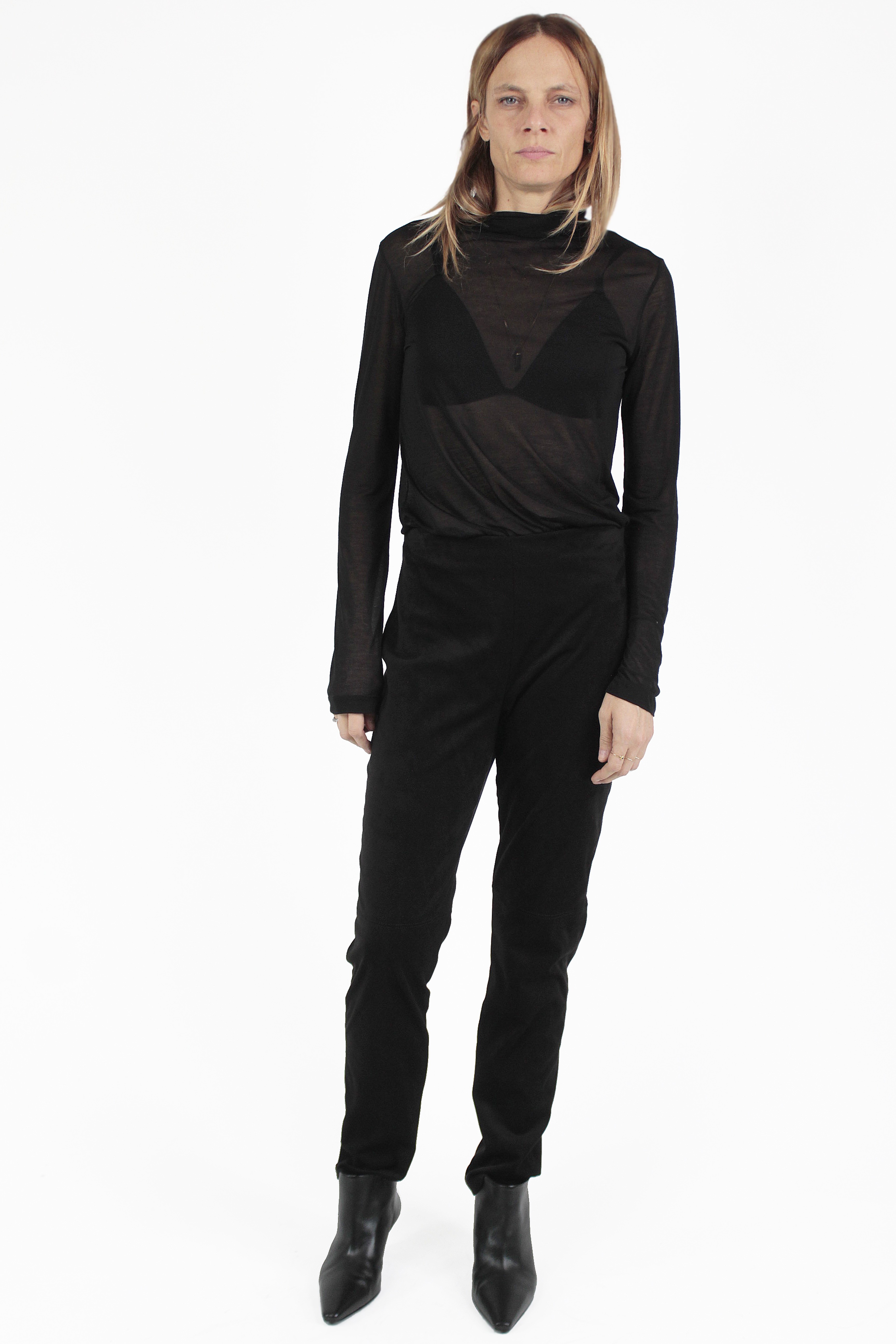 PierAntonio Gaspari HOSE Eco Suede Leggings