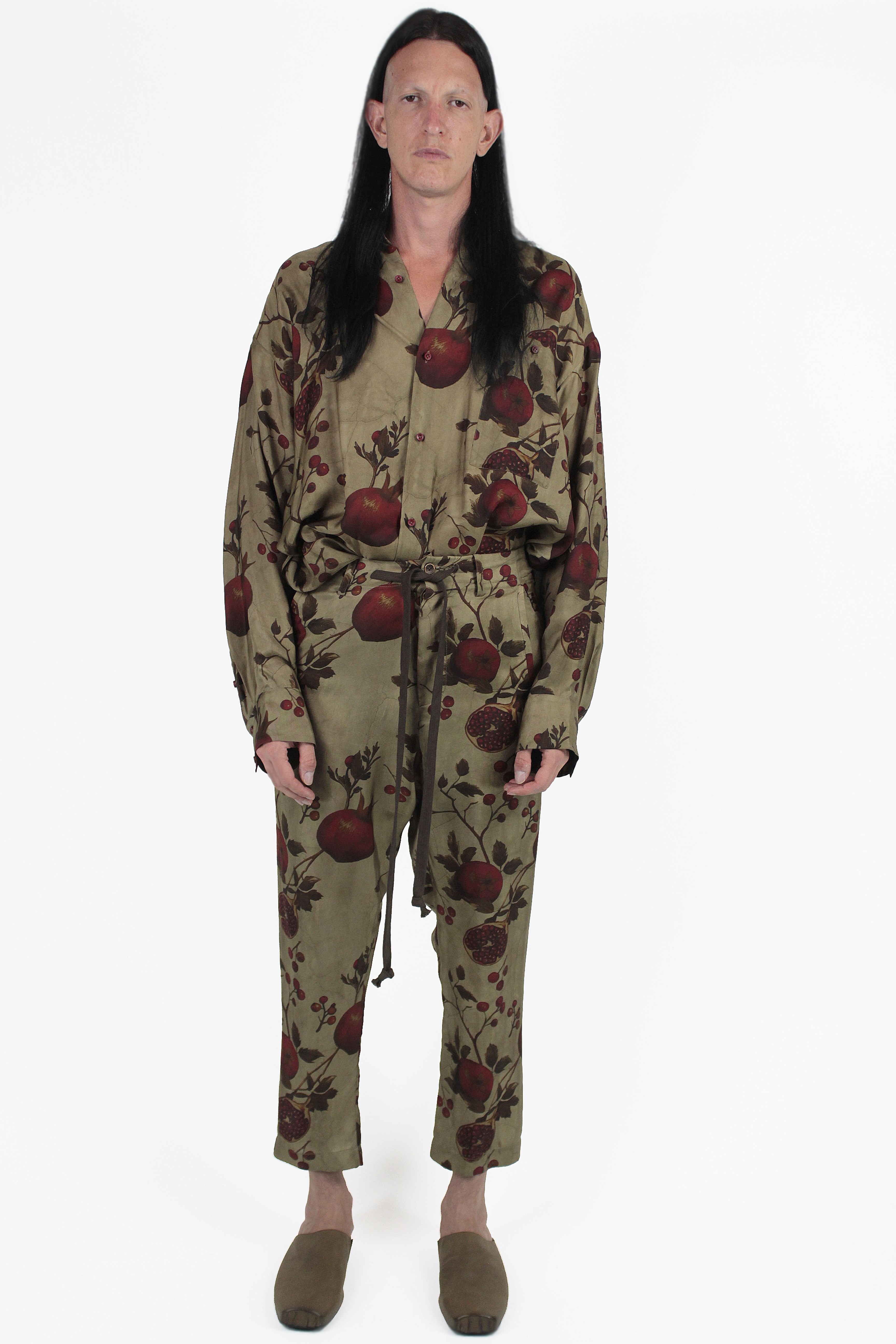 Uma Wang 裤子 Perch Straight Pants