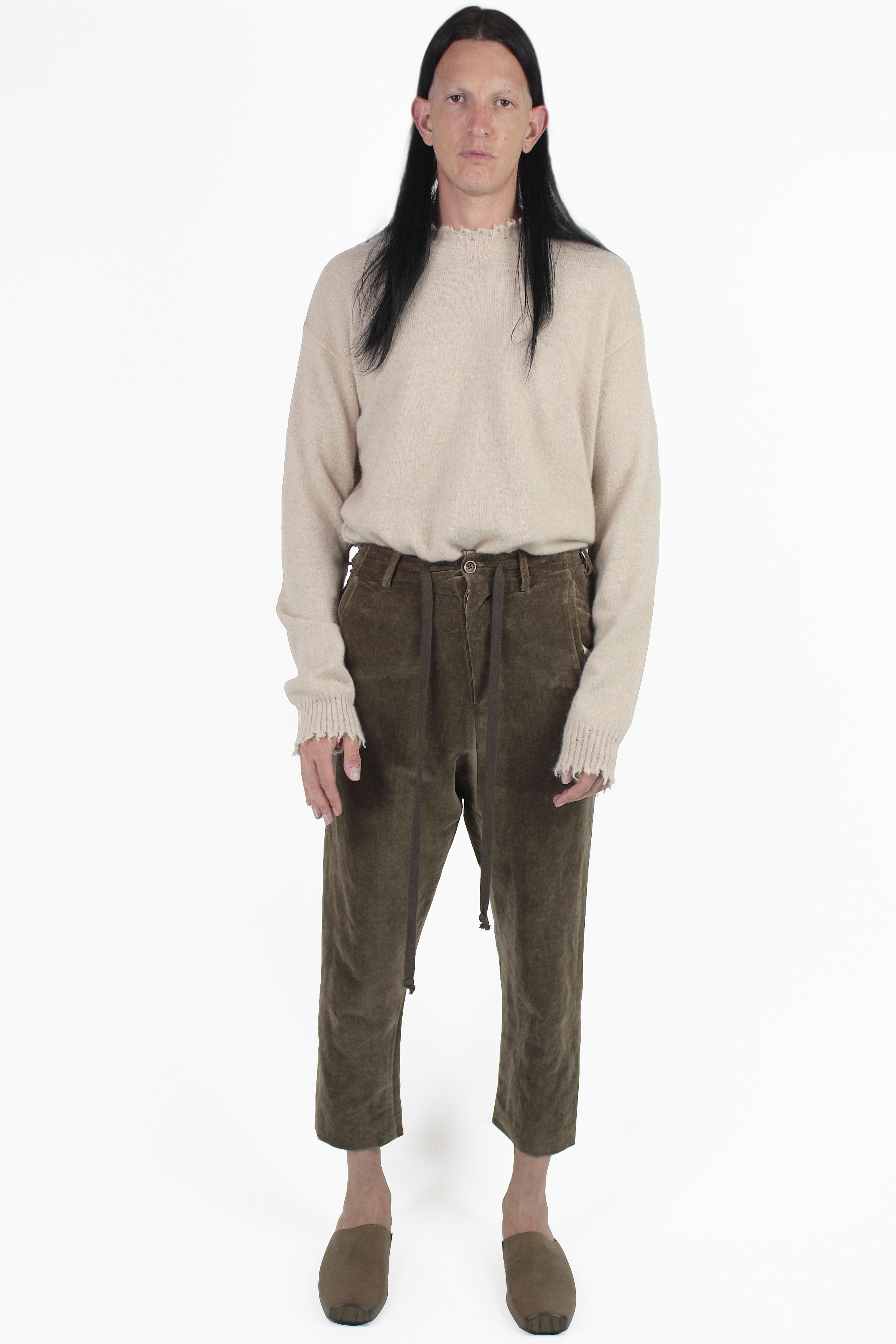 Uma Wang Pantaloni Perch Straight Pants