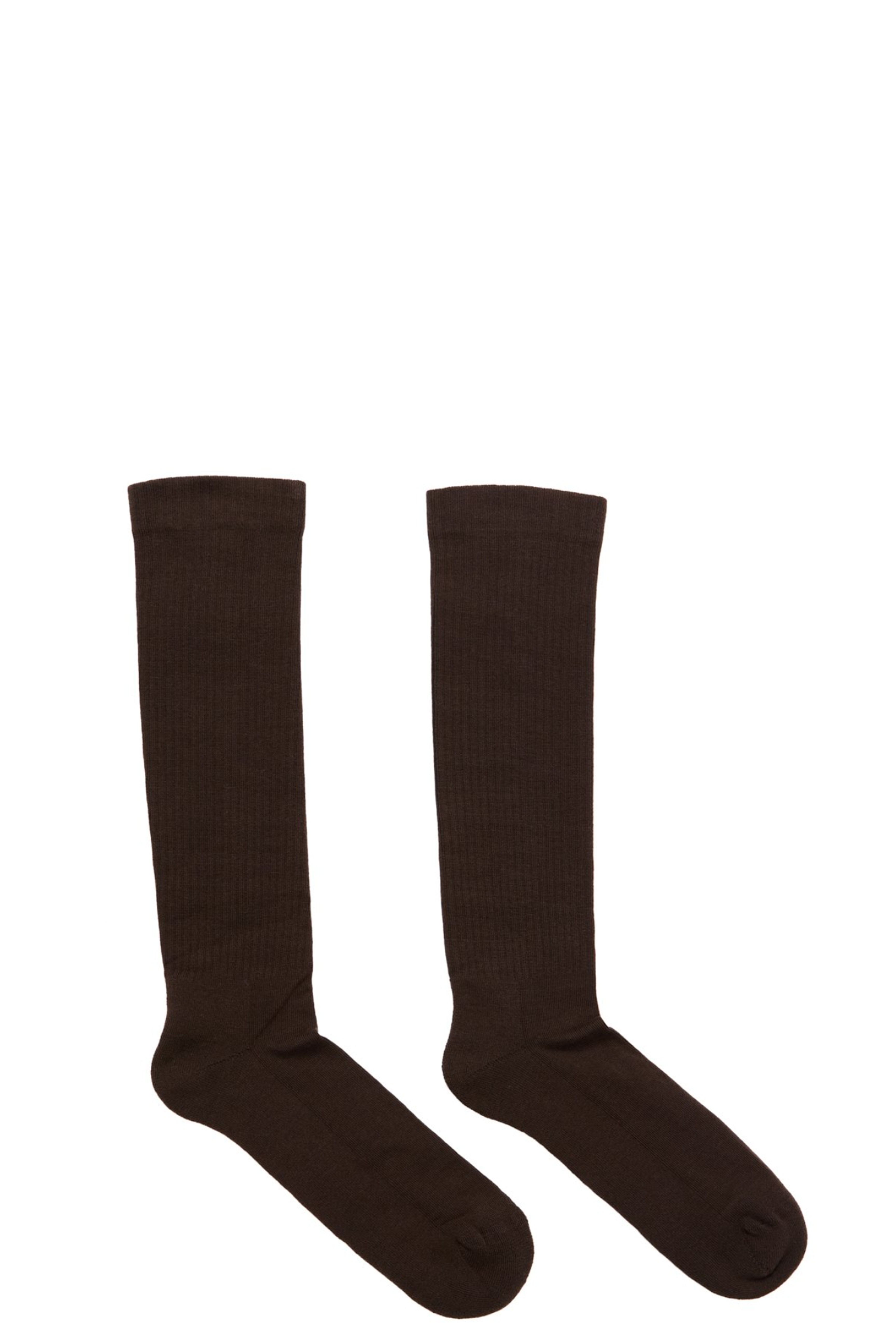 Rick Owens Calze Pentagram Knee High Socks